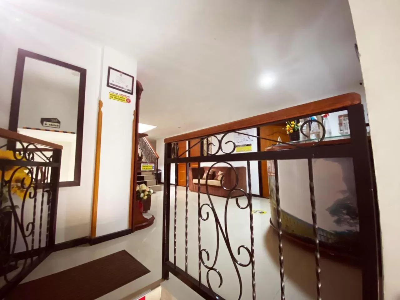 Area and facilities, Bed in Hotel Mirador de Santa Bárbara