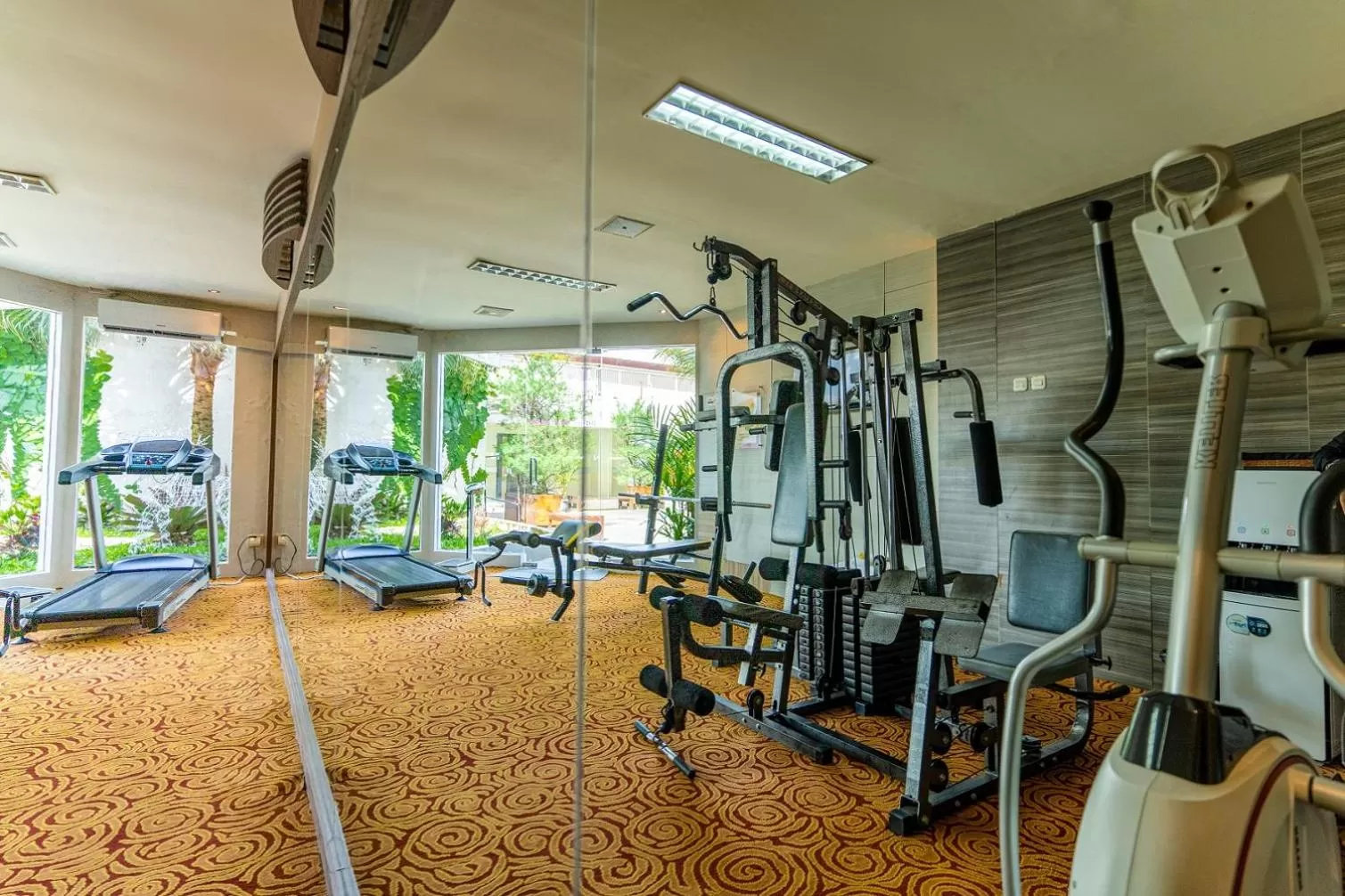 Fitness centre/facilities in Swiss-Belinn Malang