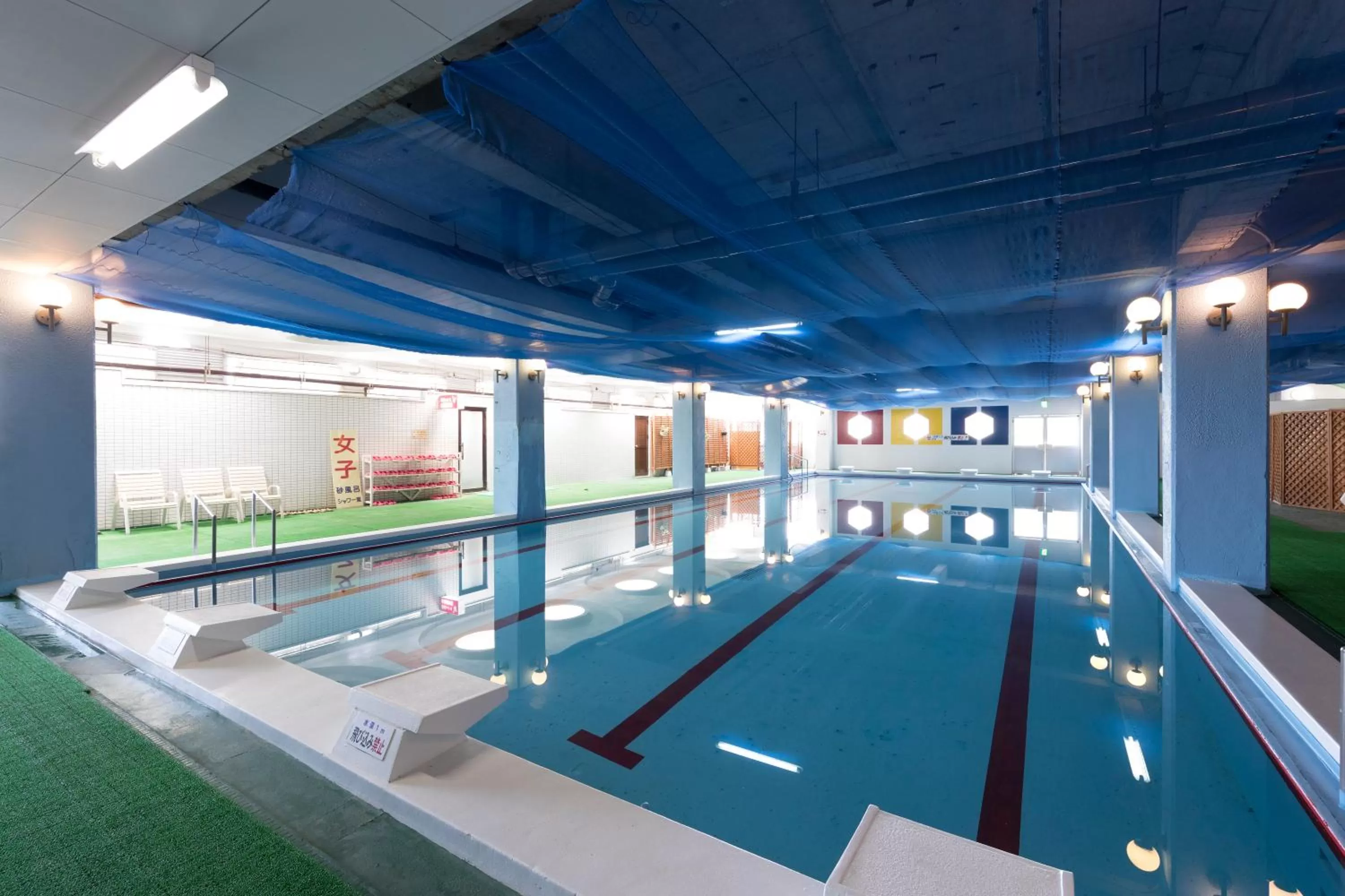 Swimming pool in Ibusuki Kaijo Hotel