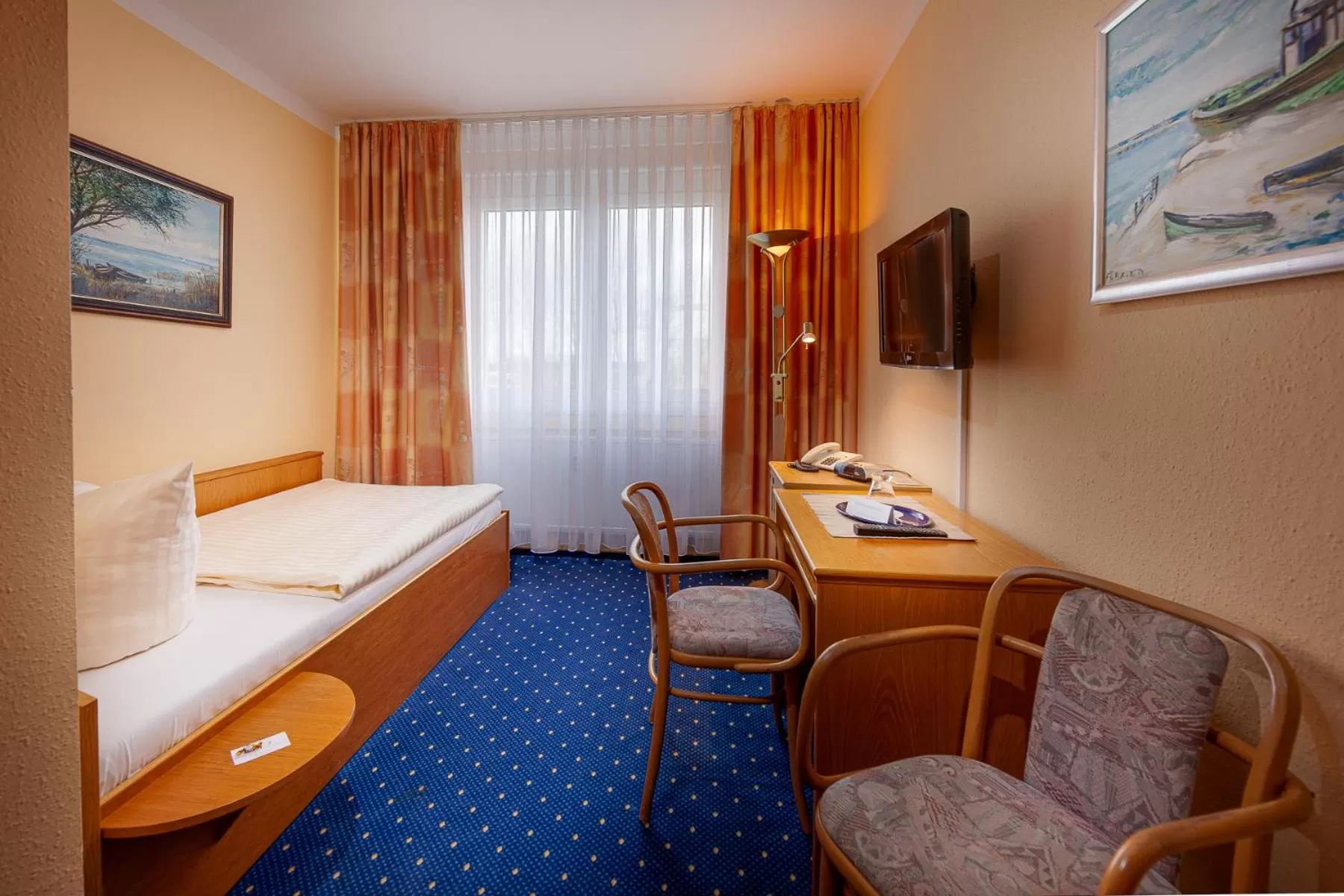 Bed in Hotel Horizont GmbH