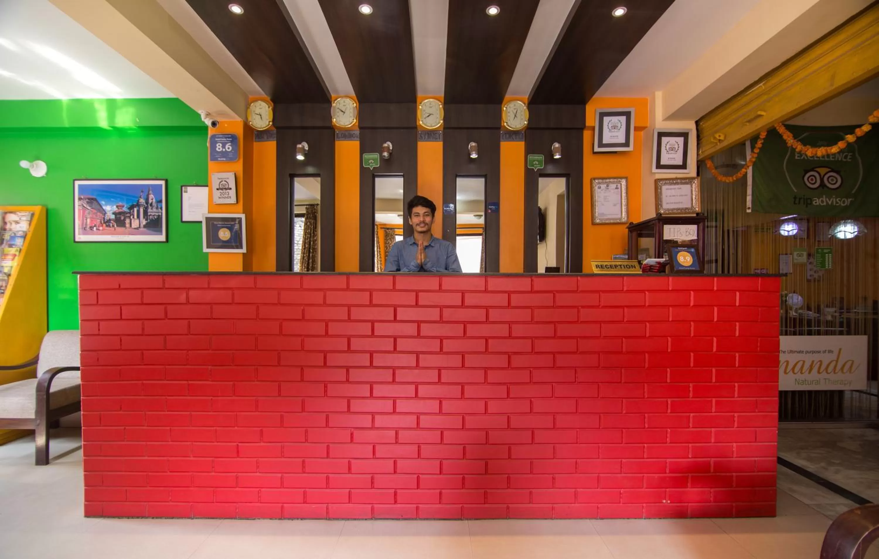 Staff in Hotel Family Home