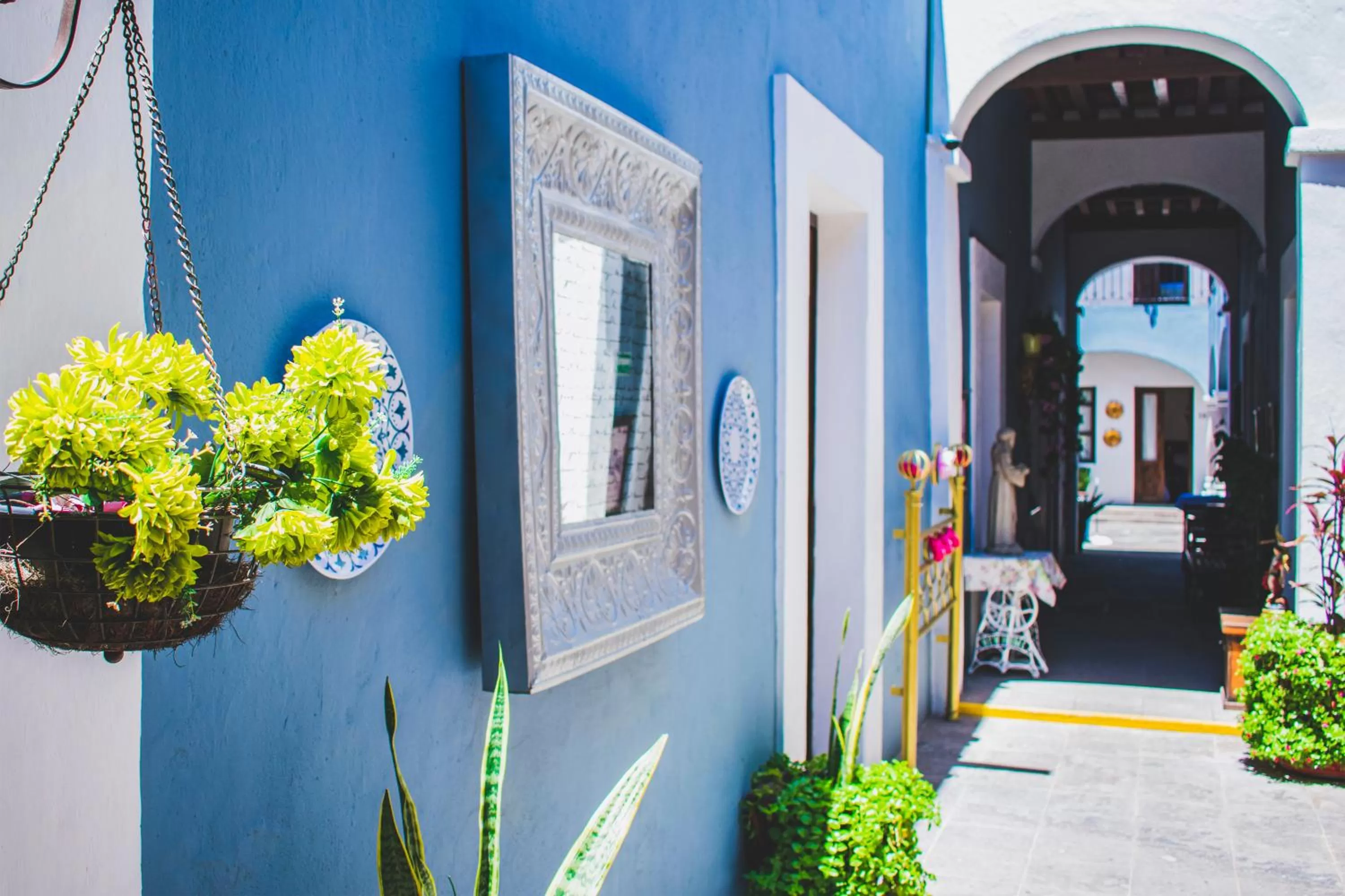 Patio in Hotel Boutique Casa Altamira