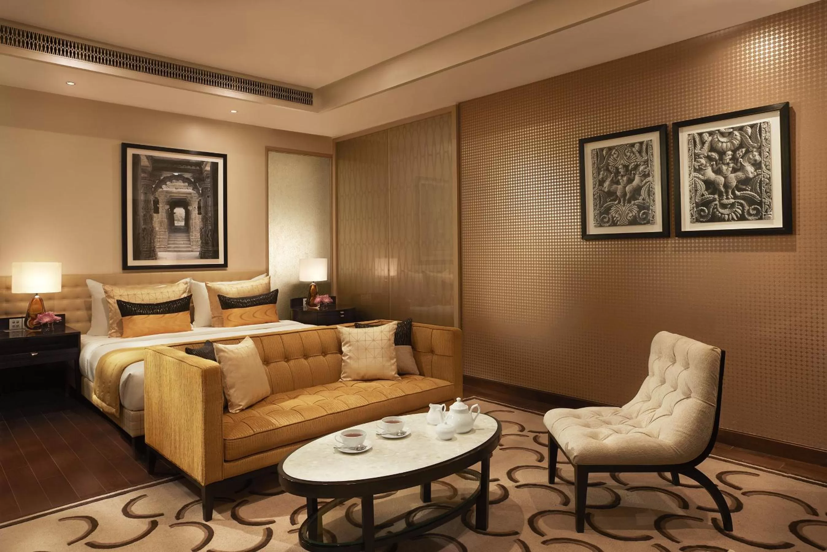 Seating area in Taj Santacruz