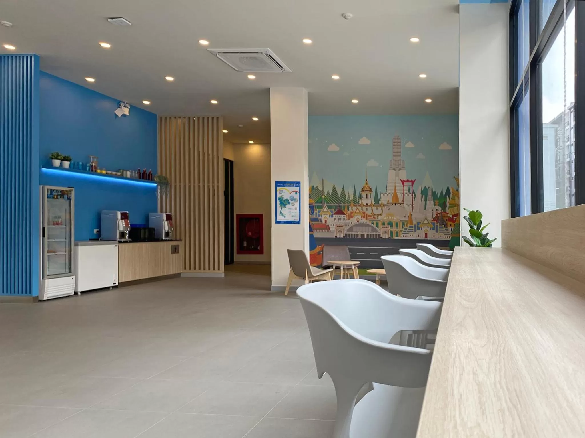 Lobby or reception in HOP INN Bangkok Krung Thonburi Station