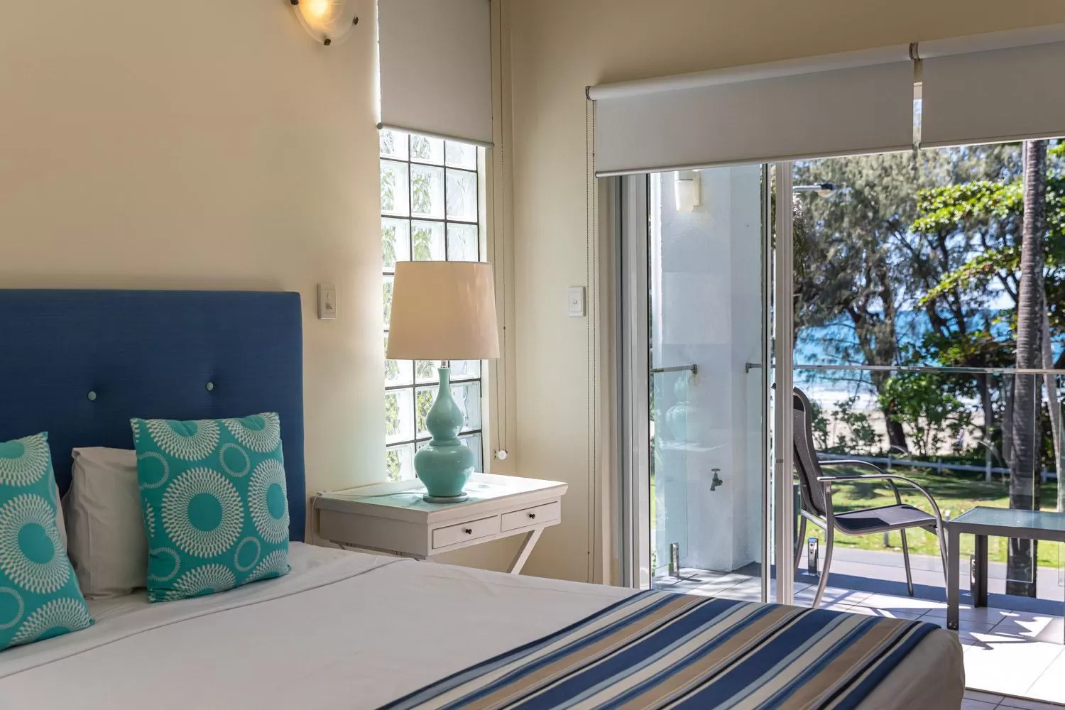 Bedroom, Bed in Beaches Holiday Apartments - Official Onsite Reception & Check In