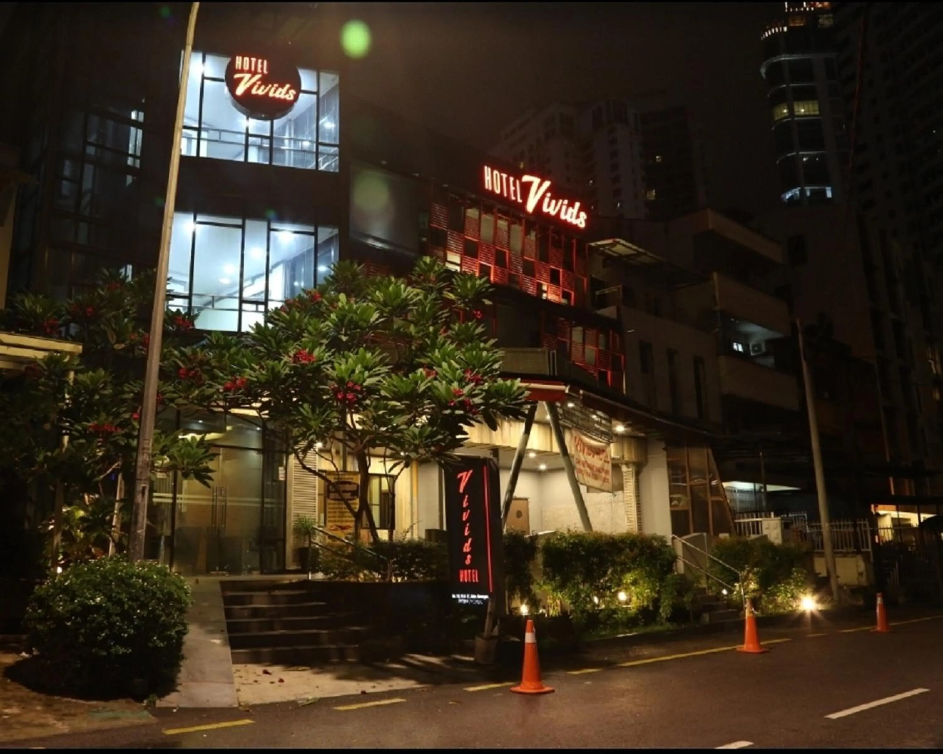 Property building in Vivids Hotel