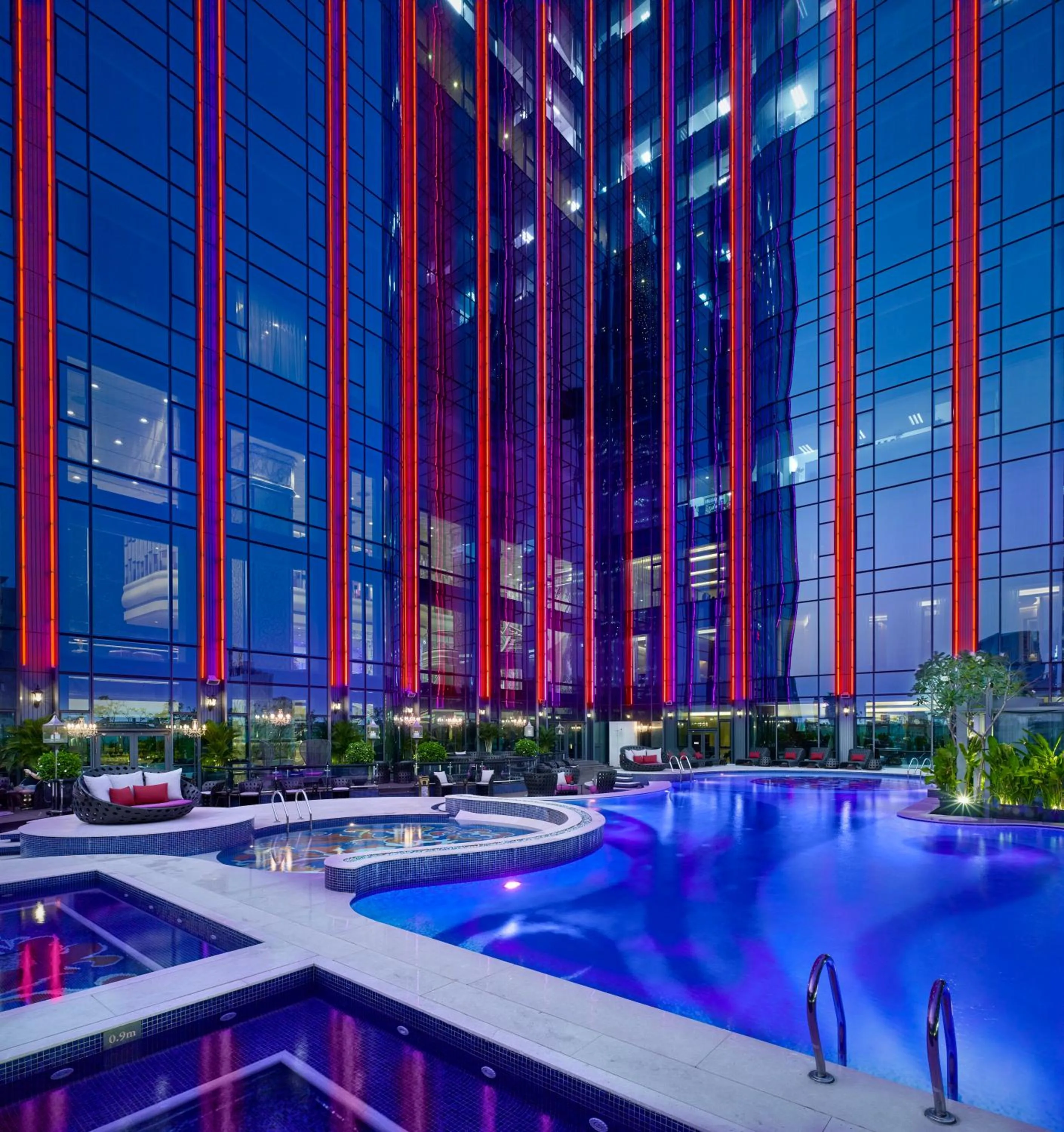 Swimming pool in The Reverie Saigon Residential Suites