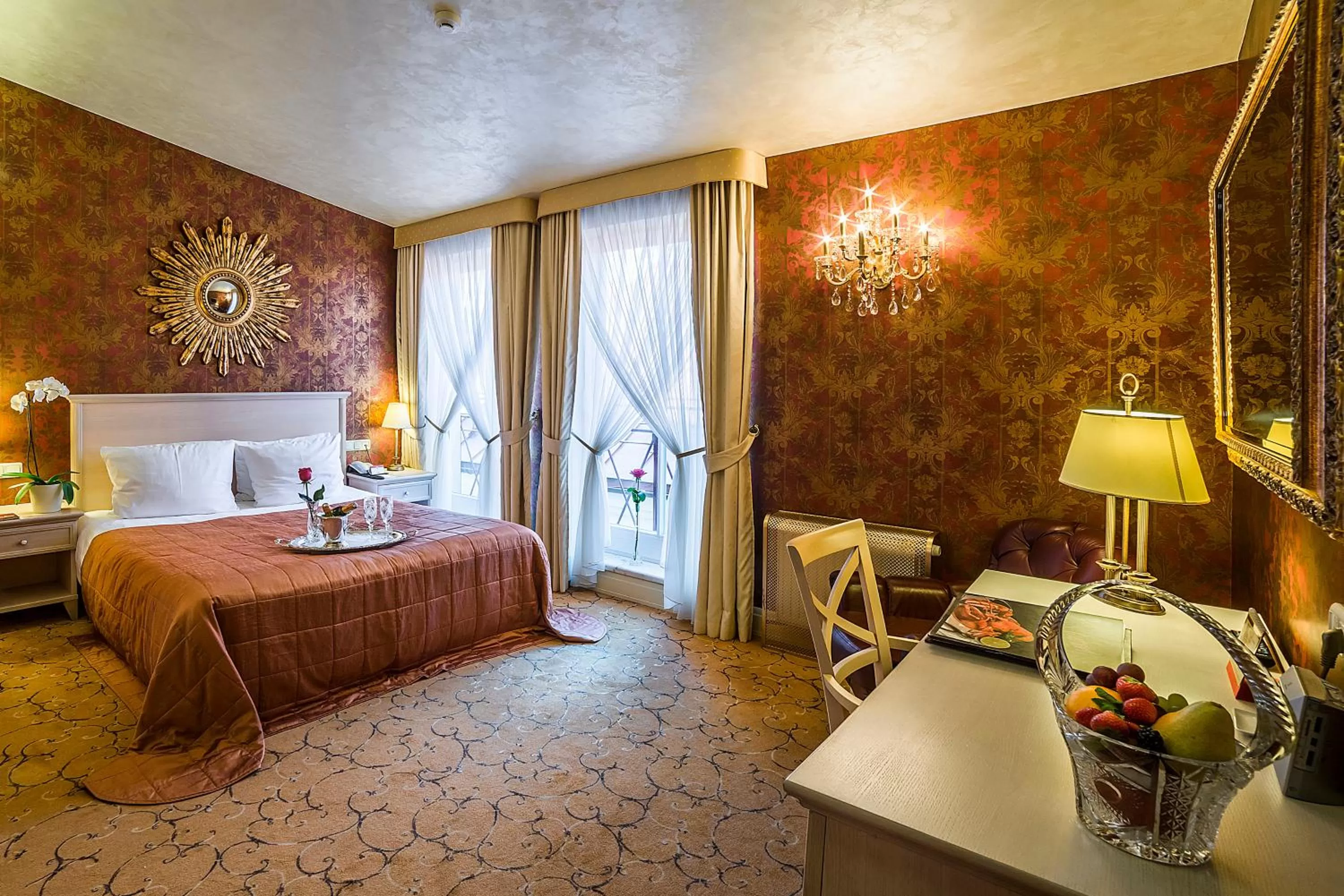 Photo of the whole room, Bed in Imperial Hotel & Restaurant