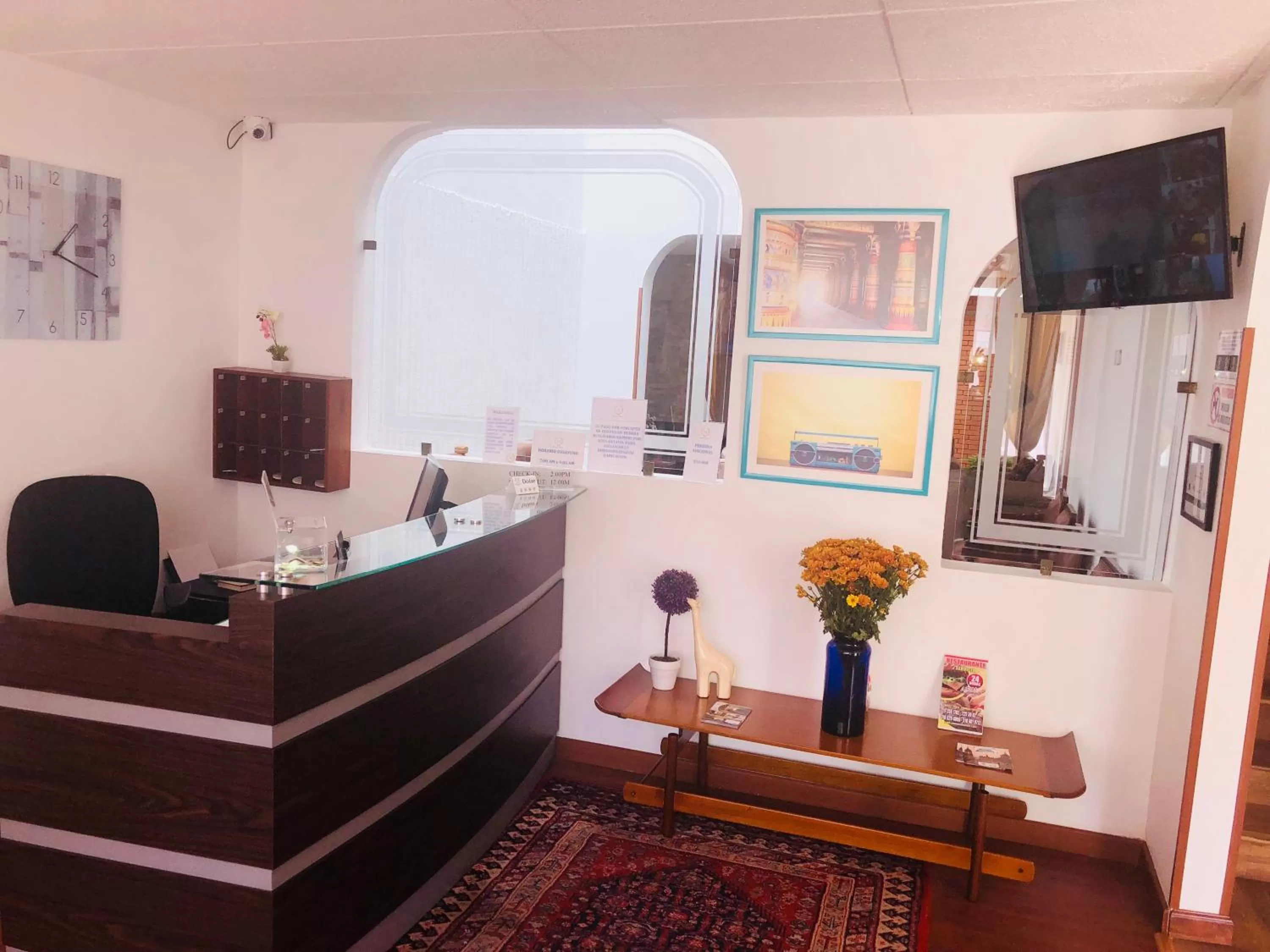 Lobby or reception in Hotel Maceo Chico