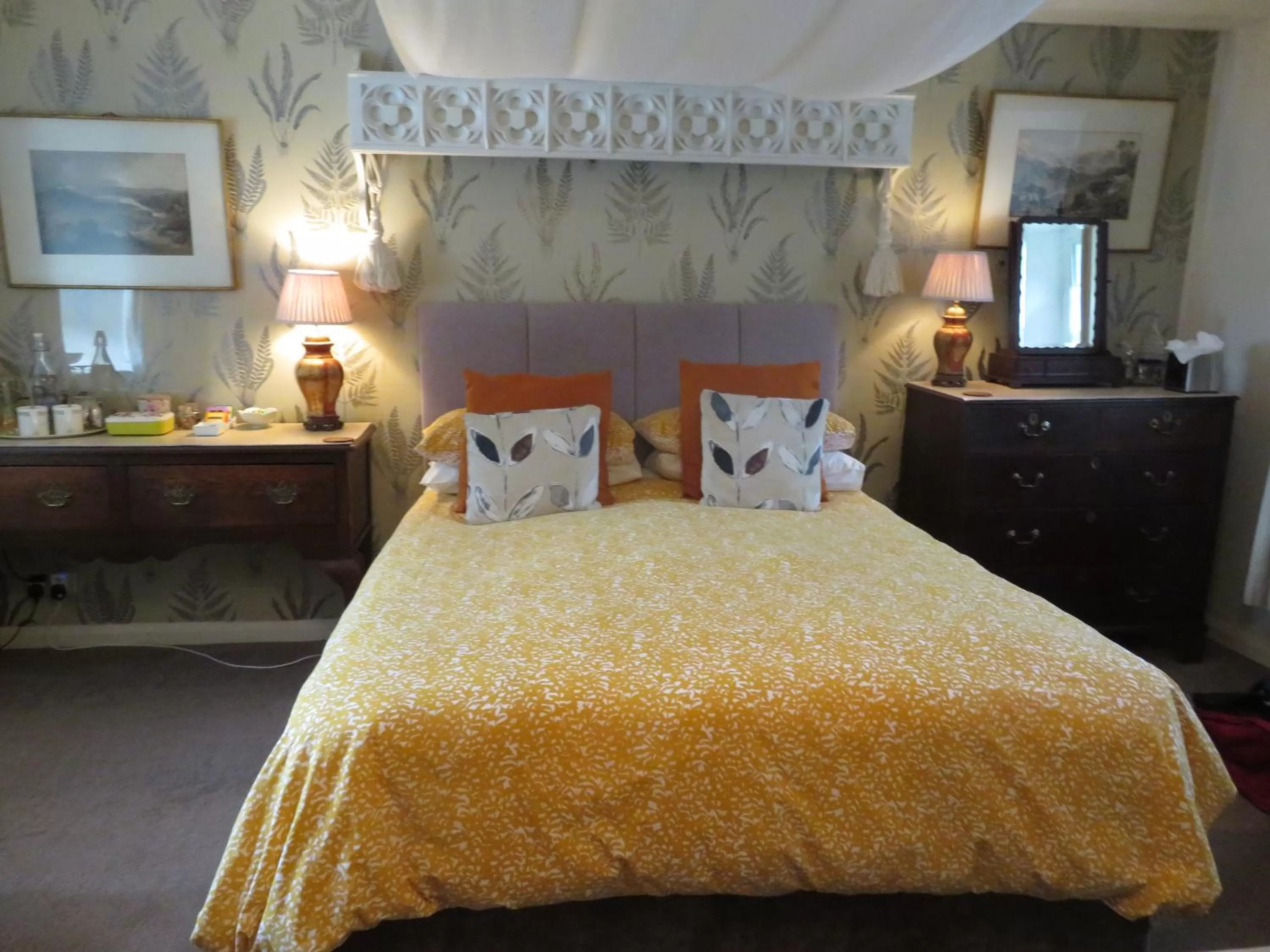 Bed in Slack Cottage