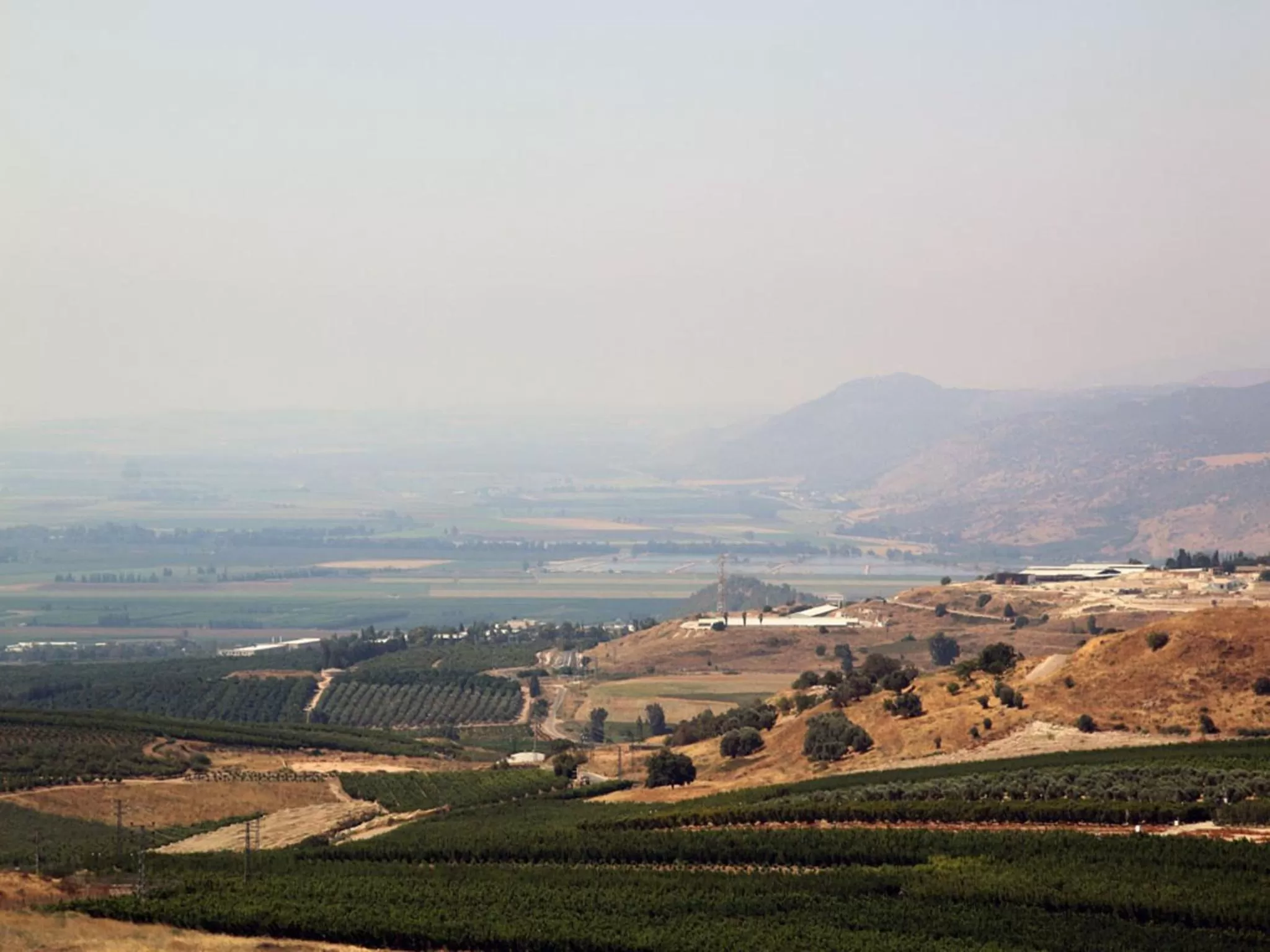 Natural landscape in HaBaronit