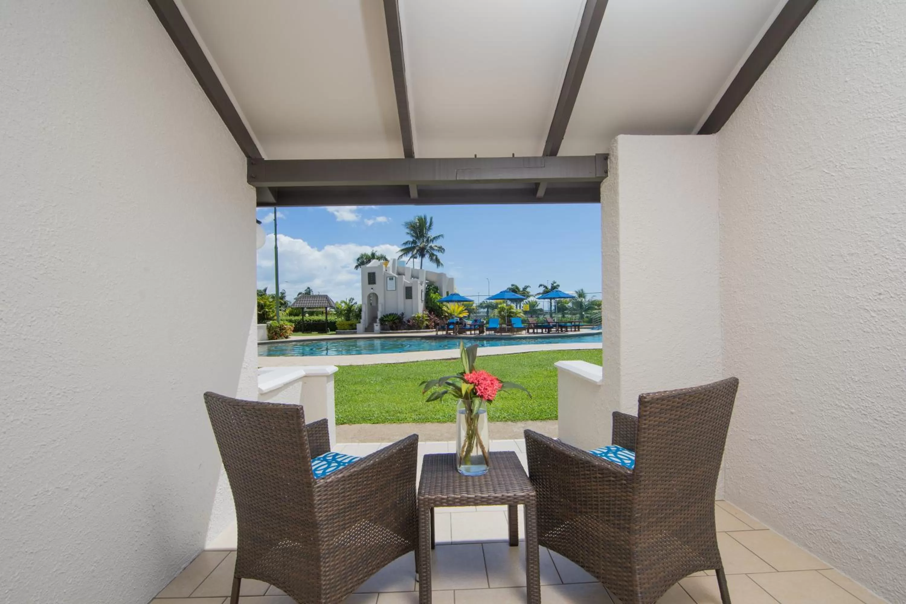 Patio in Fiji Gateway Hotel