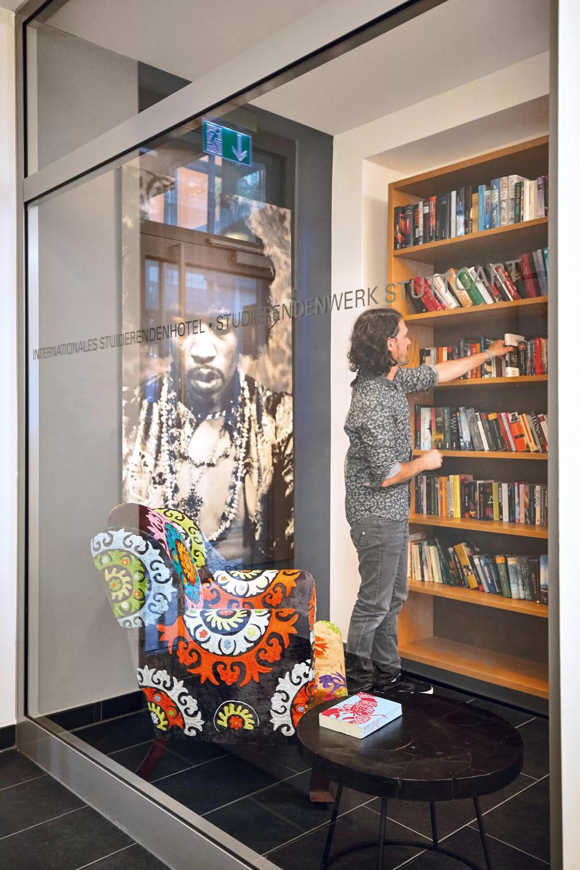 Library in Internationales Studierendenhotel