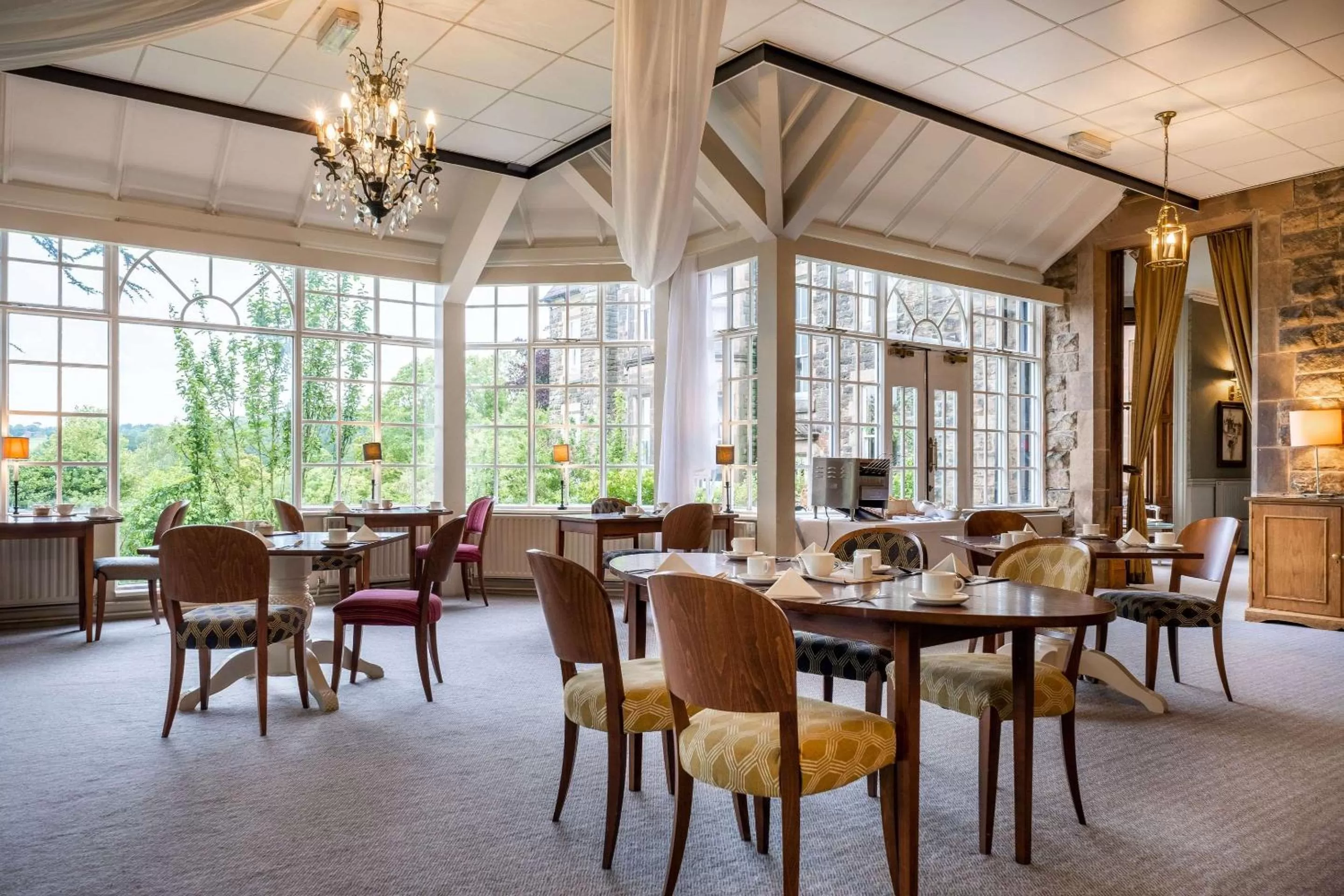 Restaurant/places to eat in Makeney Hall Hotel