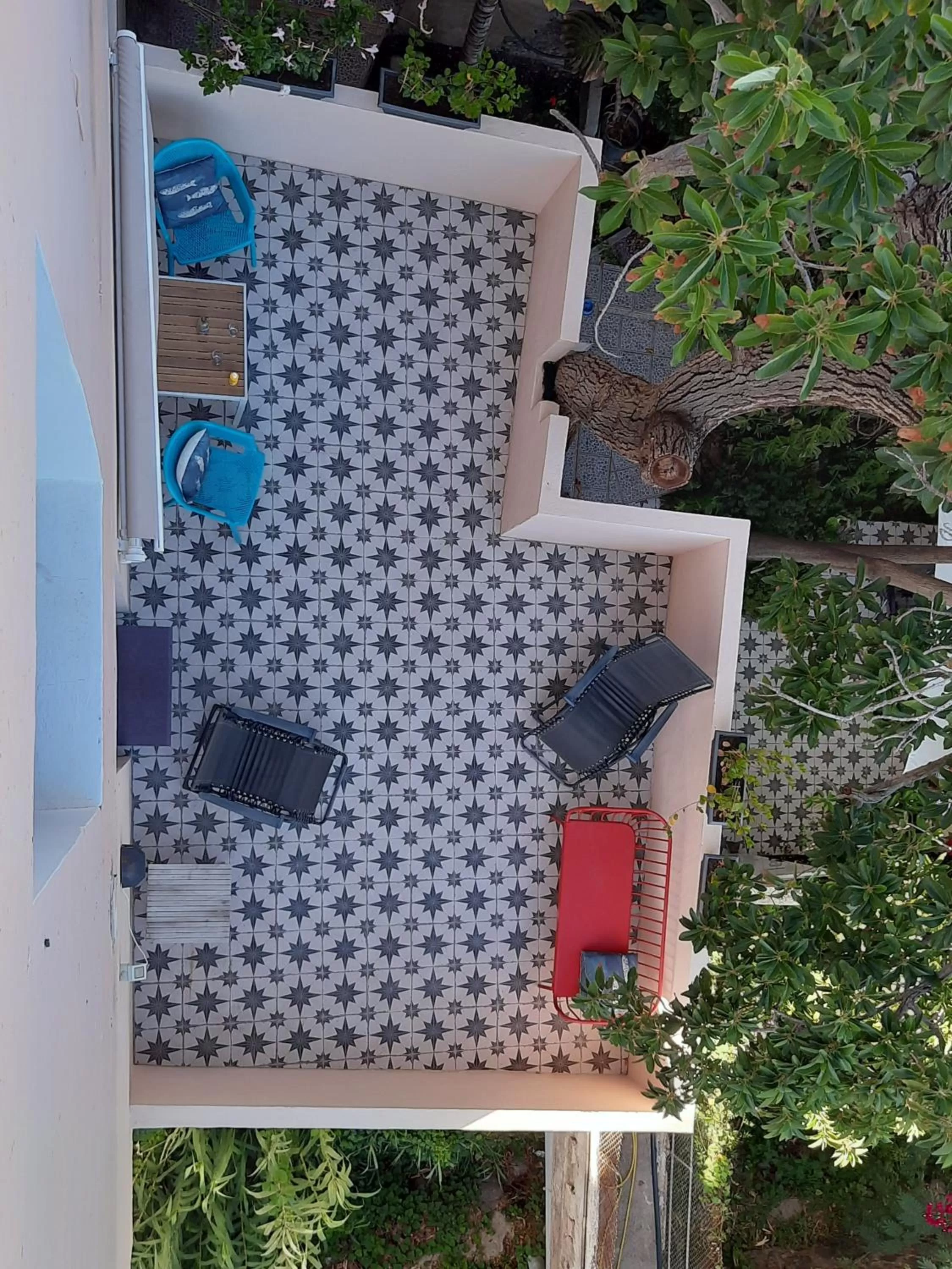 Balcony/Terrace in Villa Nestor