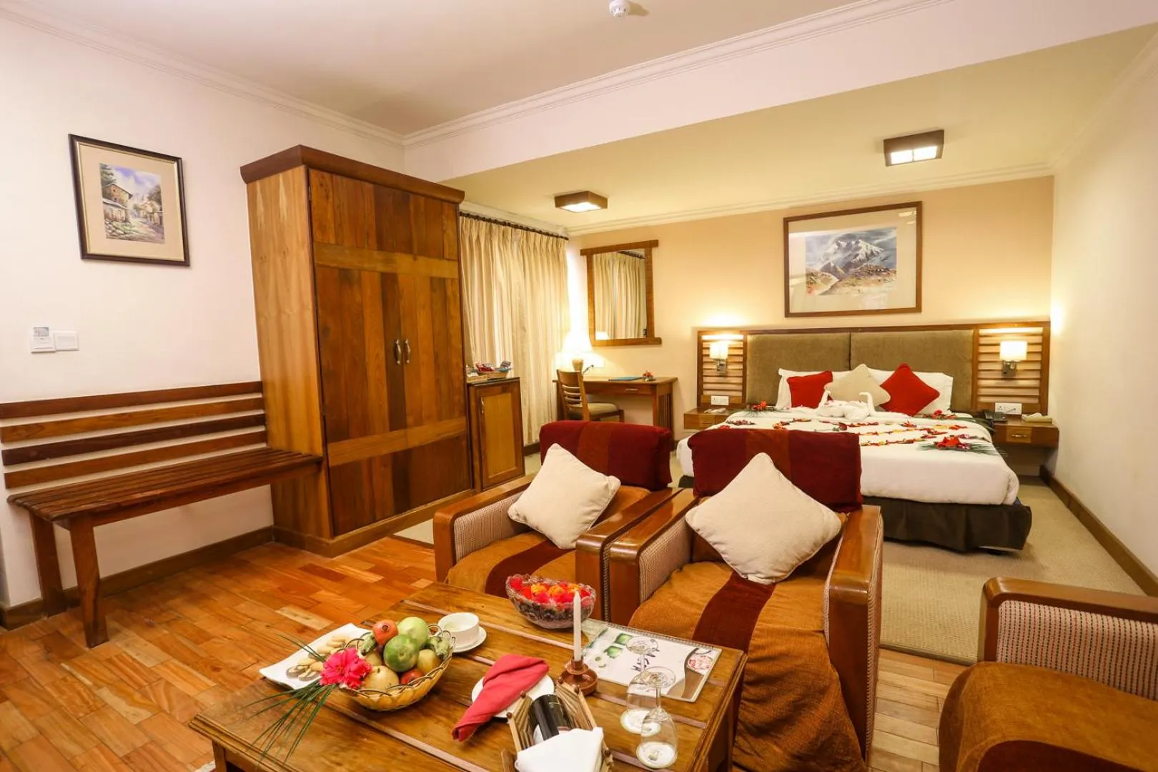 Photo of the whole room, Bed in Atithi Resort & Spa