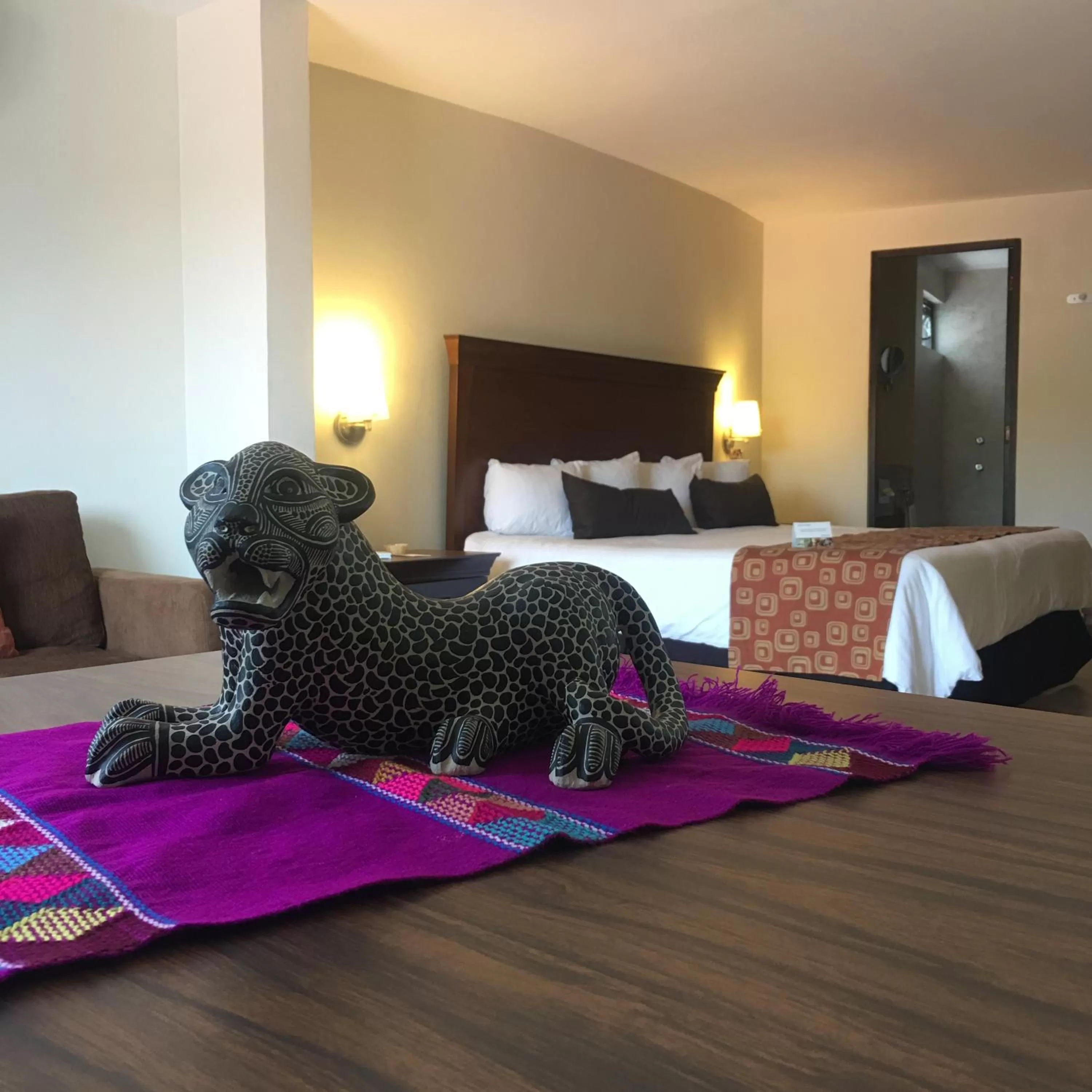 Bed in Hotel Palmareca