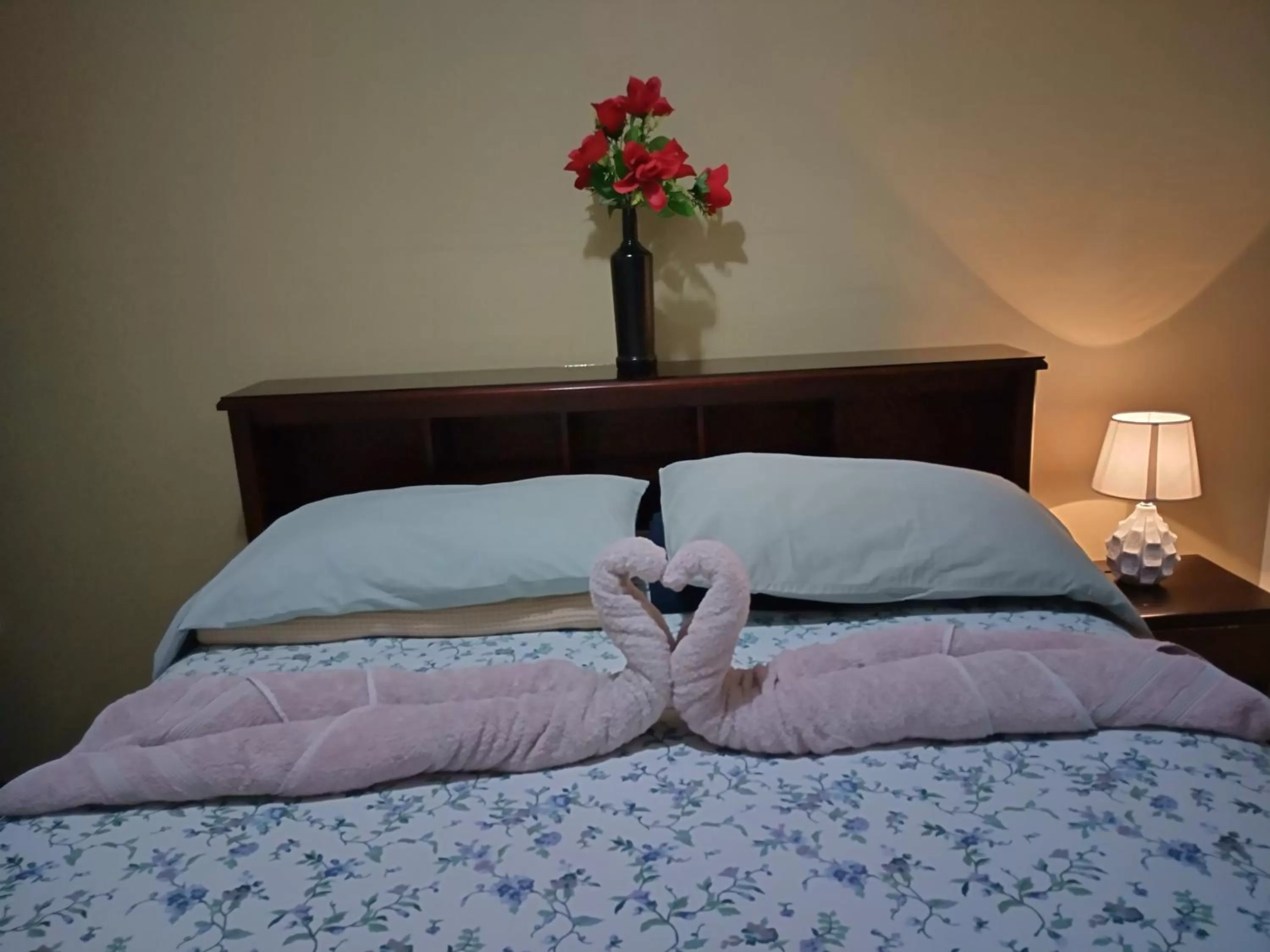 Bed in Hotel Trianon