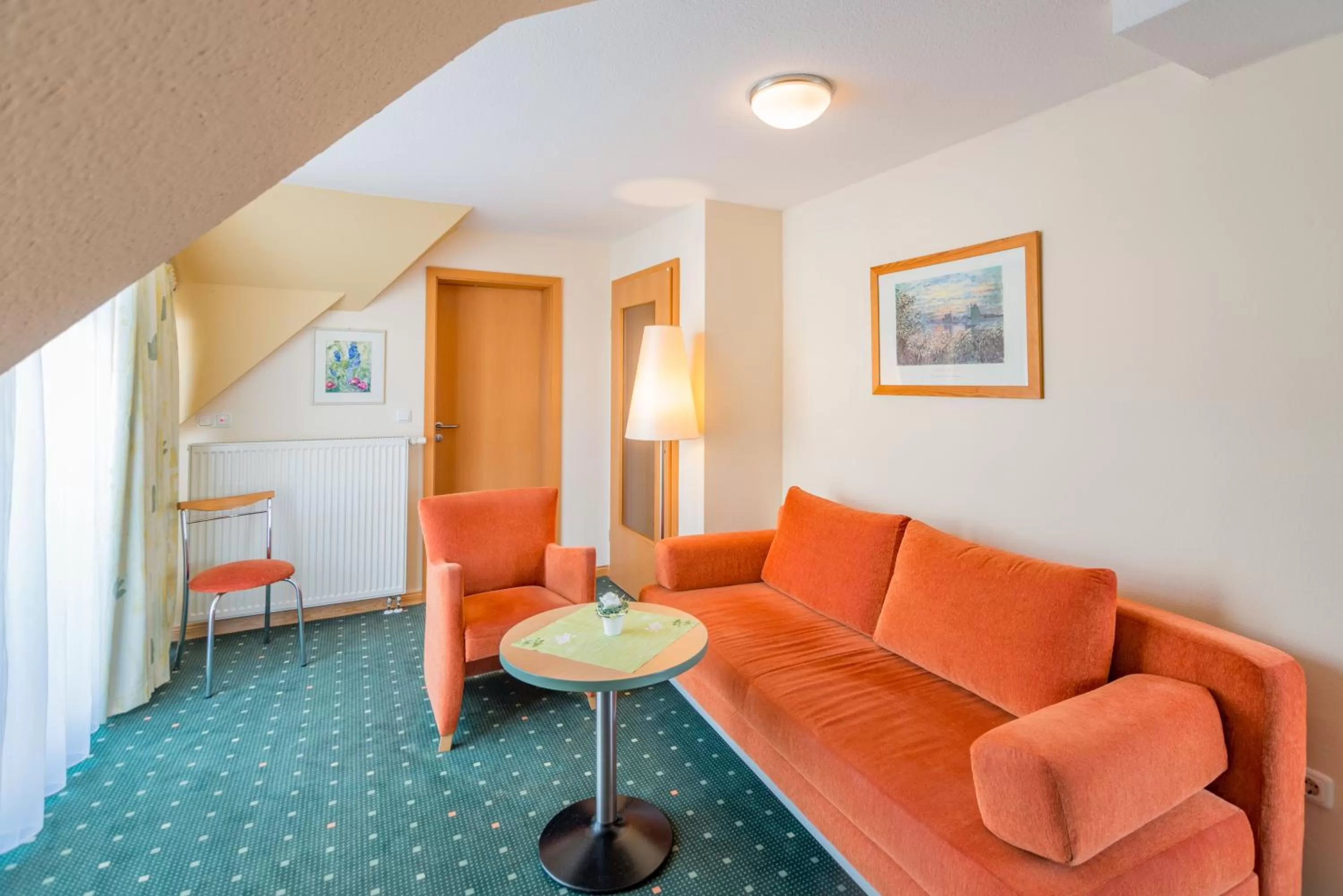 Photo of the whole room, Seating Area in Am Weststrand Apartmenthaus Waldeck