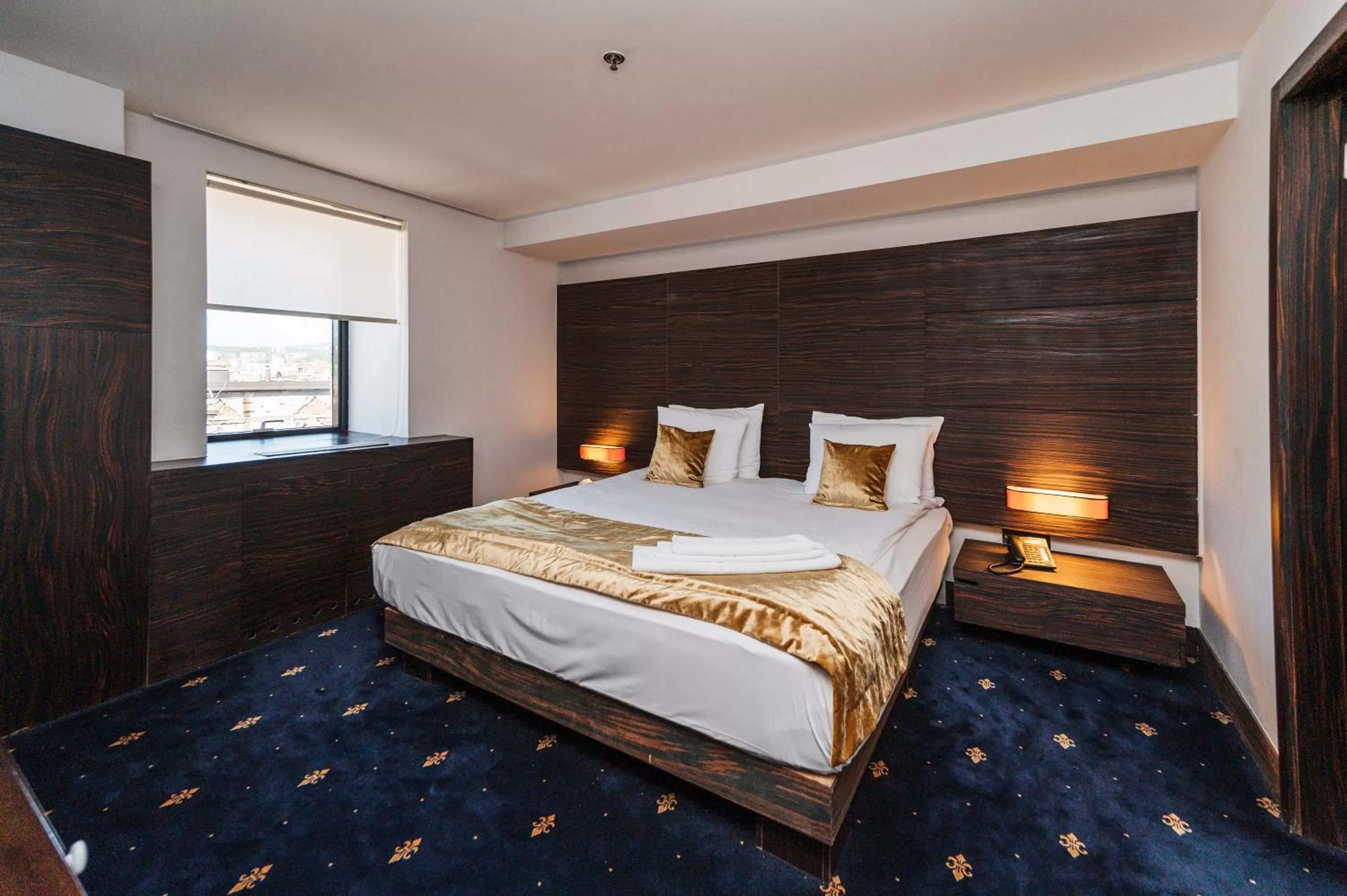 Bedroom, Bed in Hotel Europe