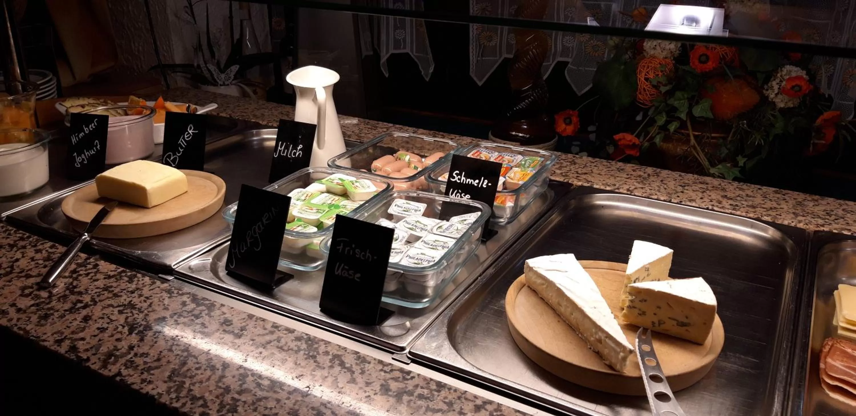 Buffet breakfast in Alemannenhof Hotel Engel