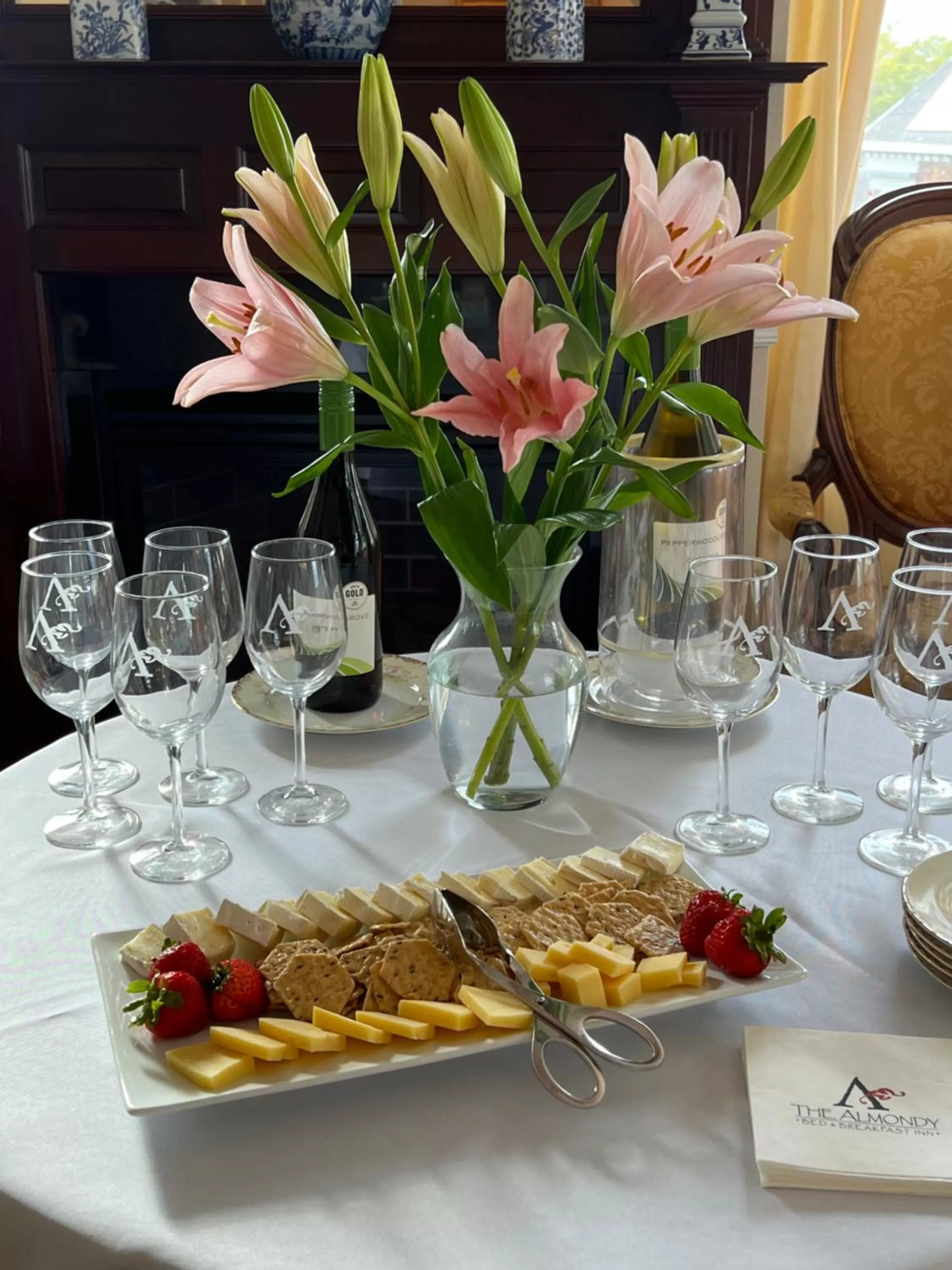 Food close-up in Almondy Inn Bed & Breakfast