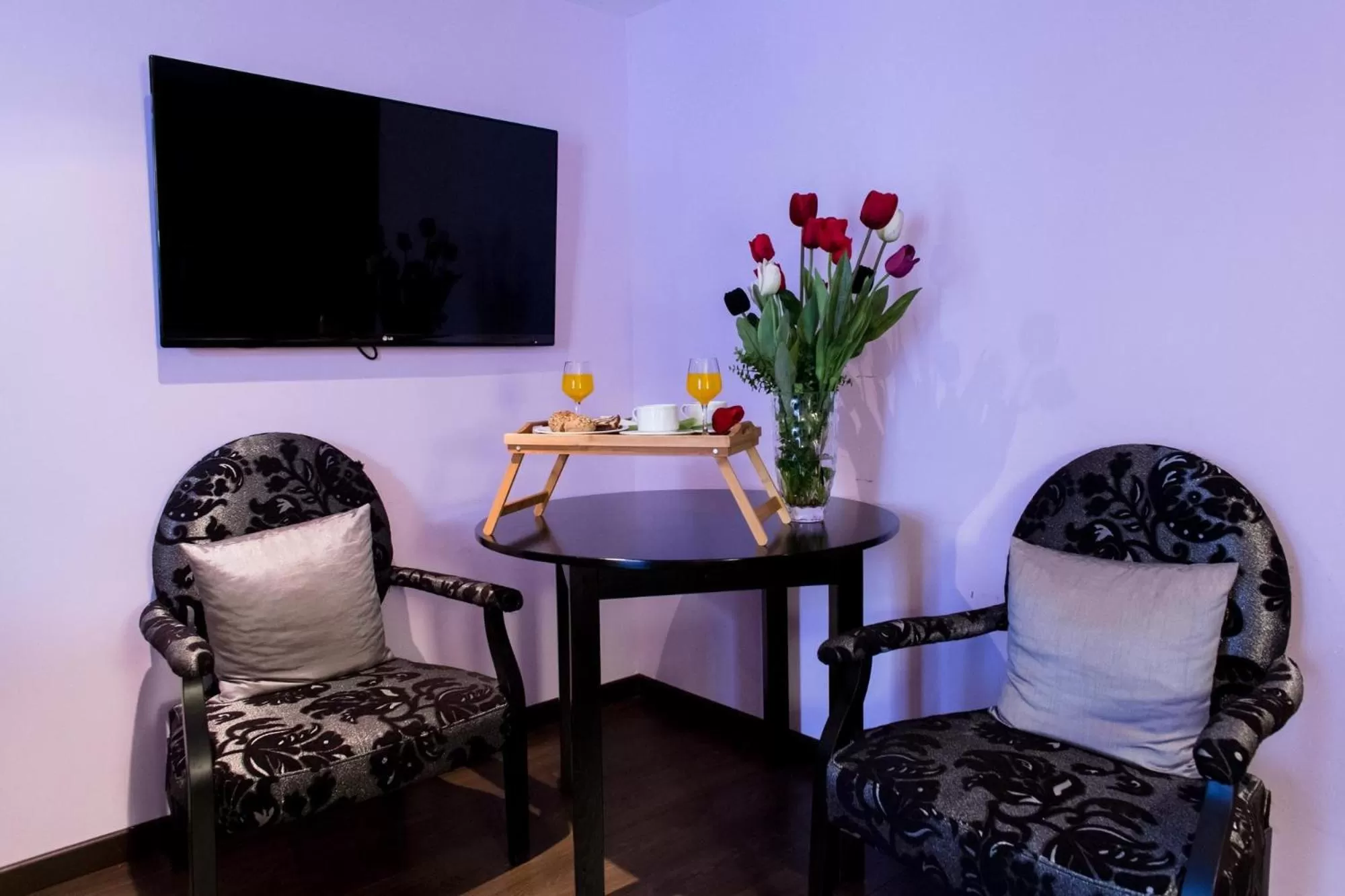 Seating area in Hotel Tulipa