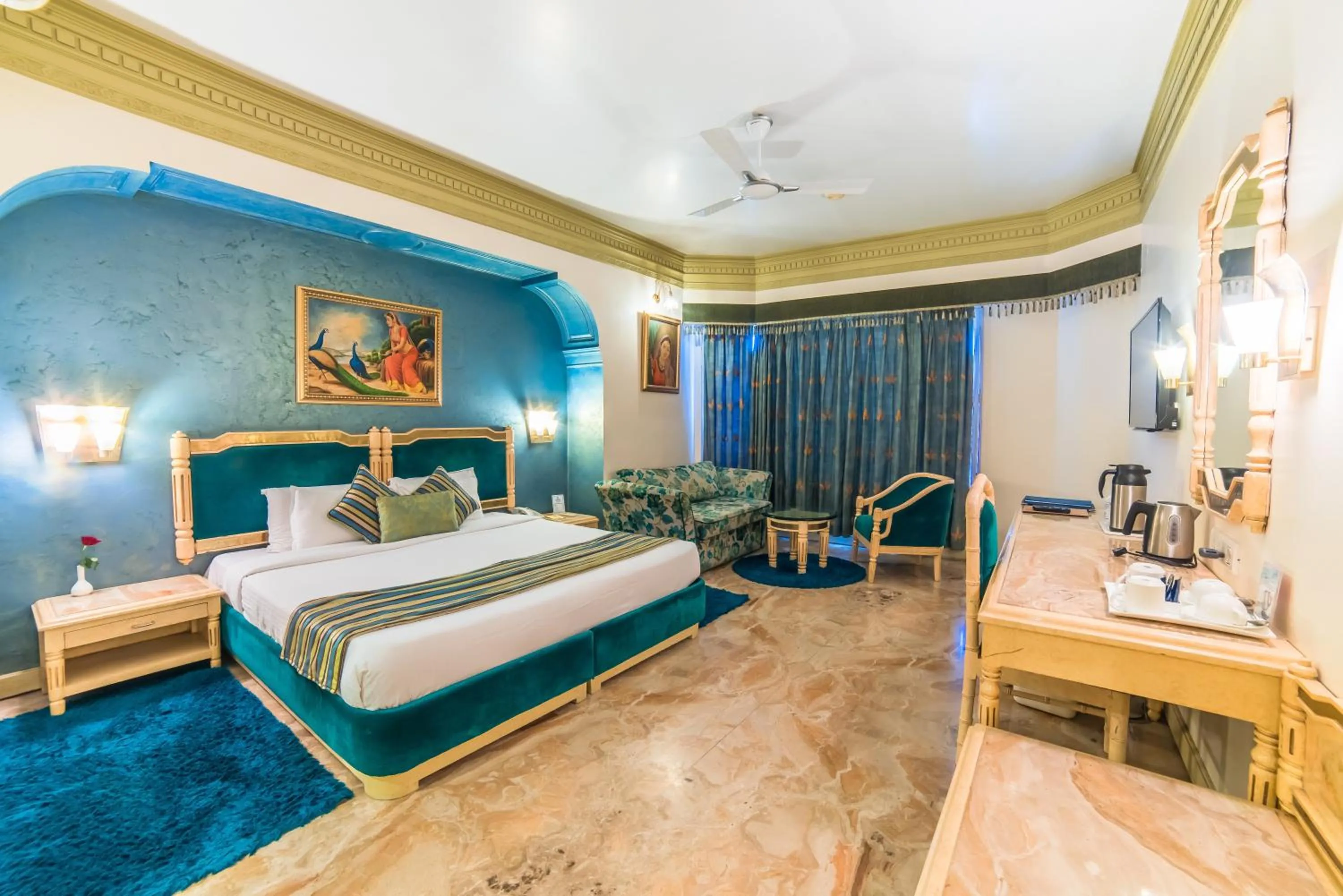 Bed in Hotel Hillock