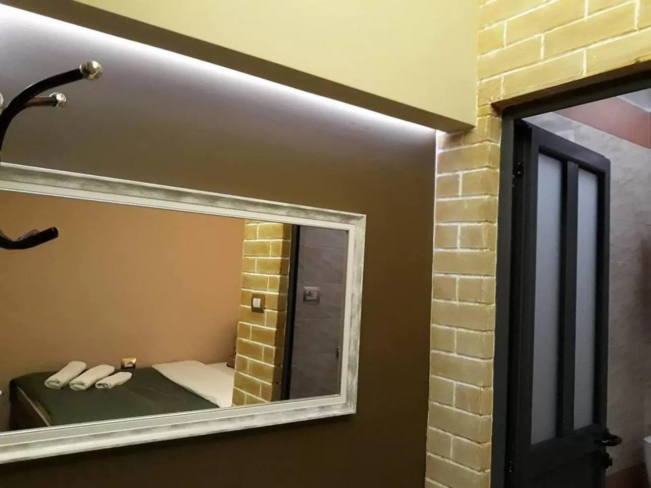 Decorative detail, Bed in Hotel The First