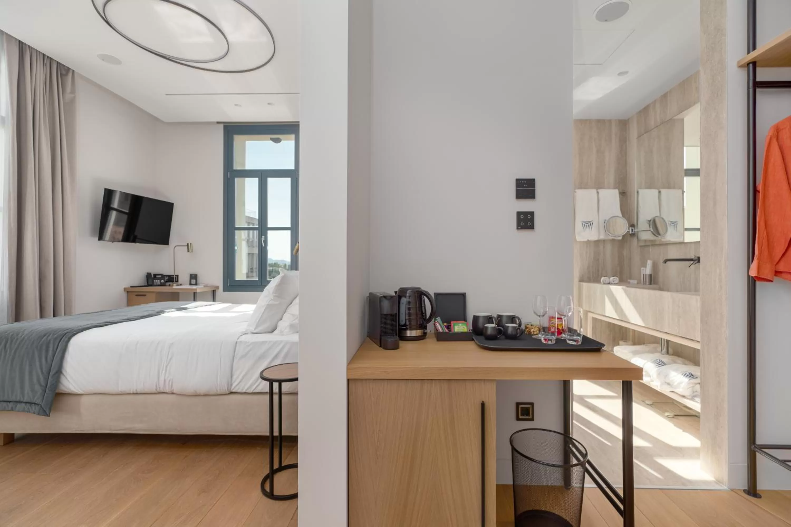 Bedroom, Bed in Hellenic Vibes Smart Hotel