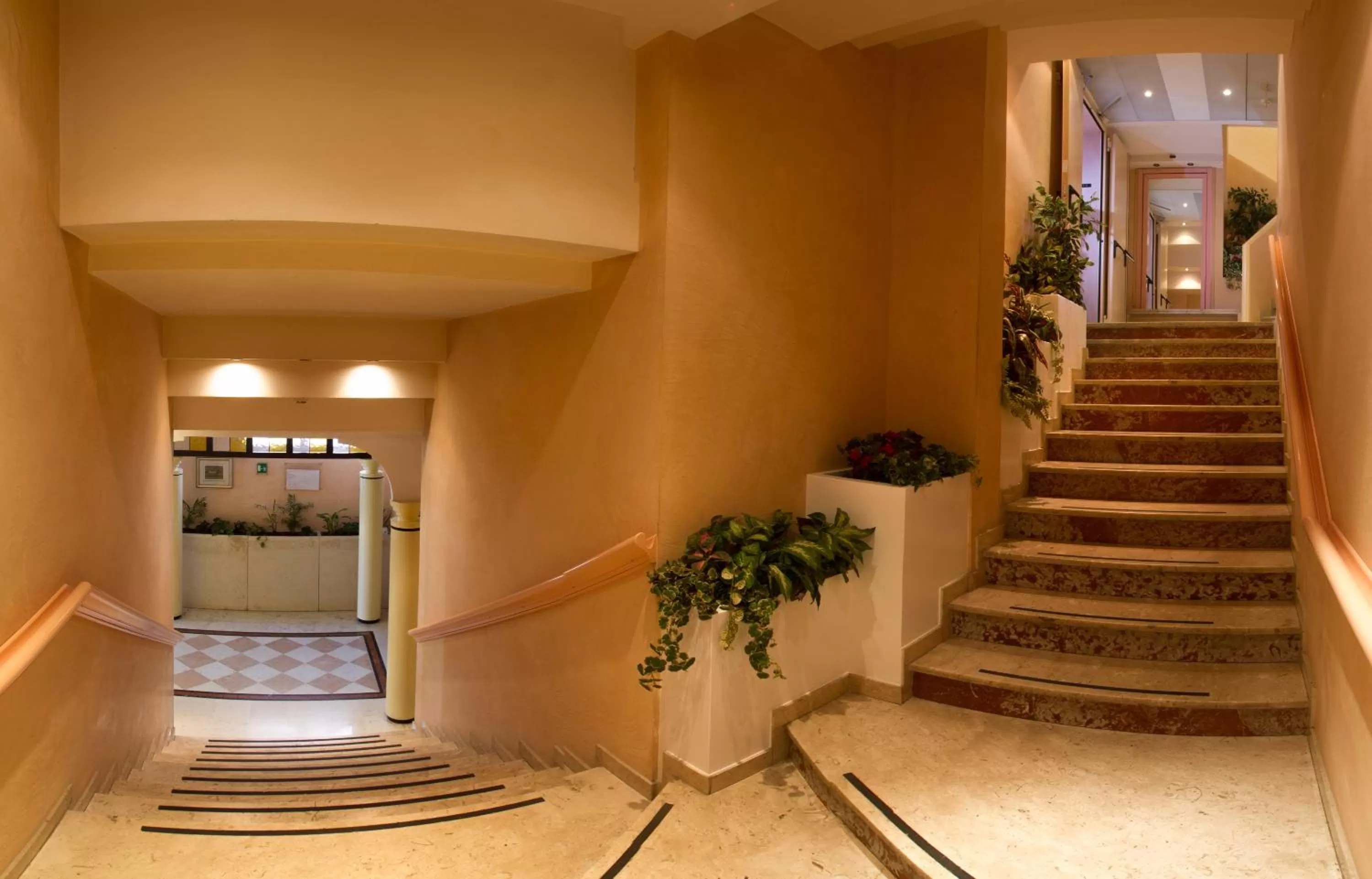 Lobby or reception in Hotel Garibaldi