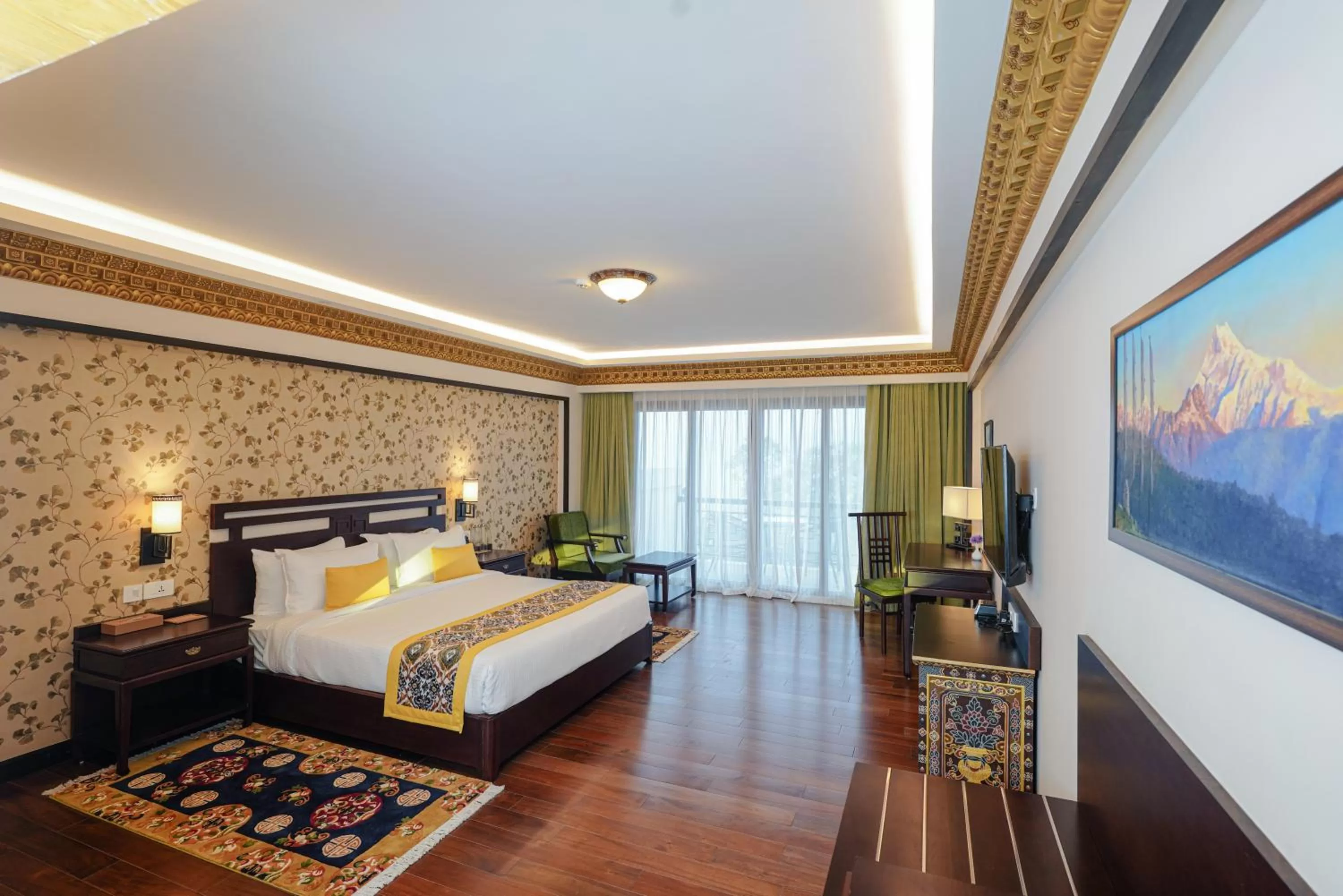 Photo of the whole room, Bed in Denzong Regency- Luxury Mountain Retreat Spa & Casino
