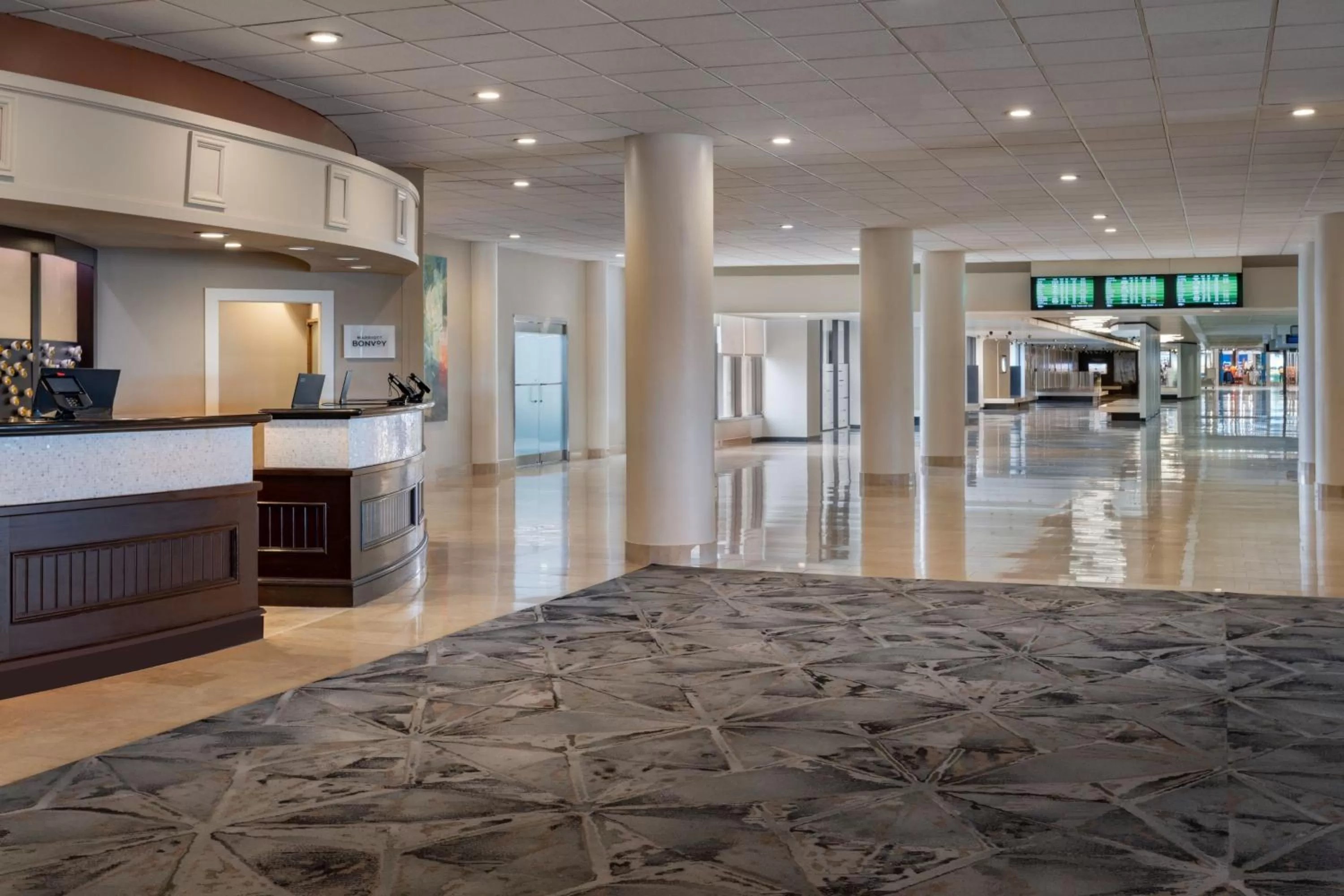 Lobby or reception in Tampa Airport Marriott