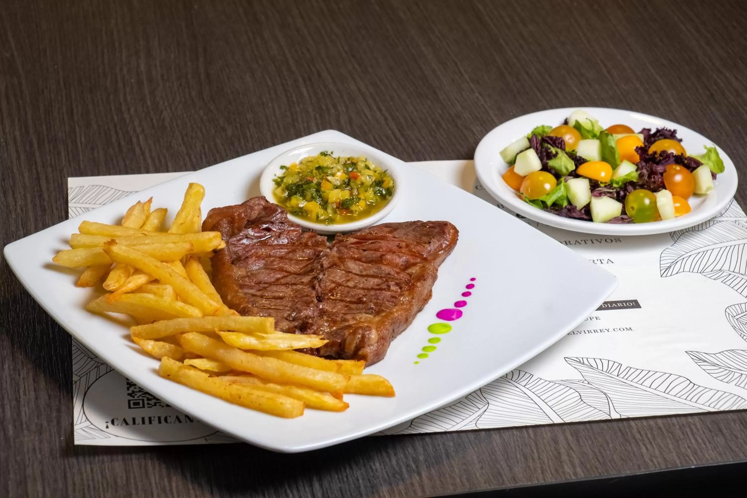 Food in Hotel Virrey Central