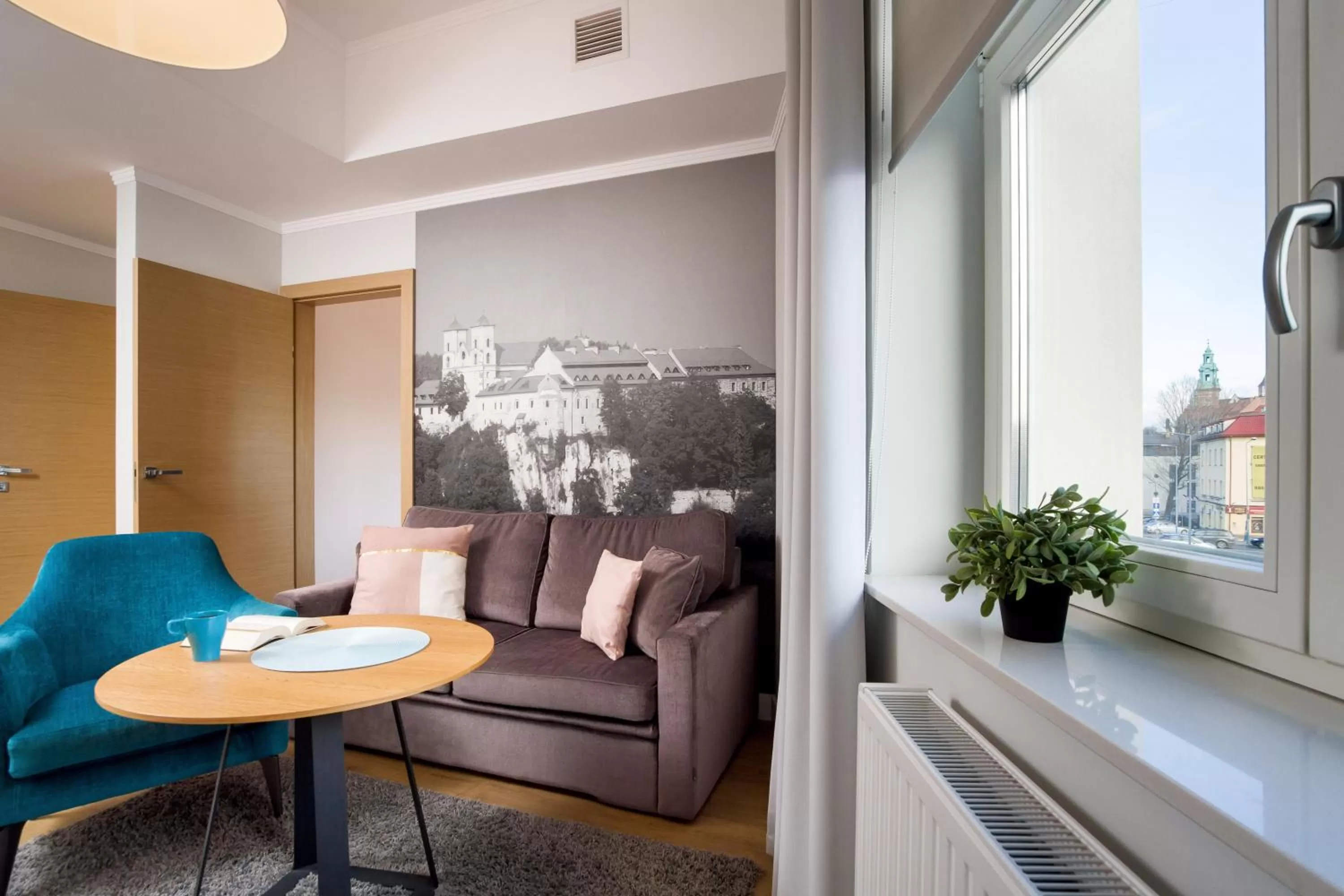 View (from property/room) in Riverside Aparthotel Cracow