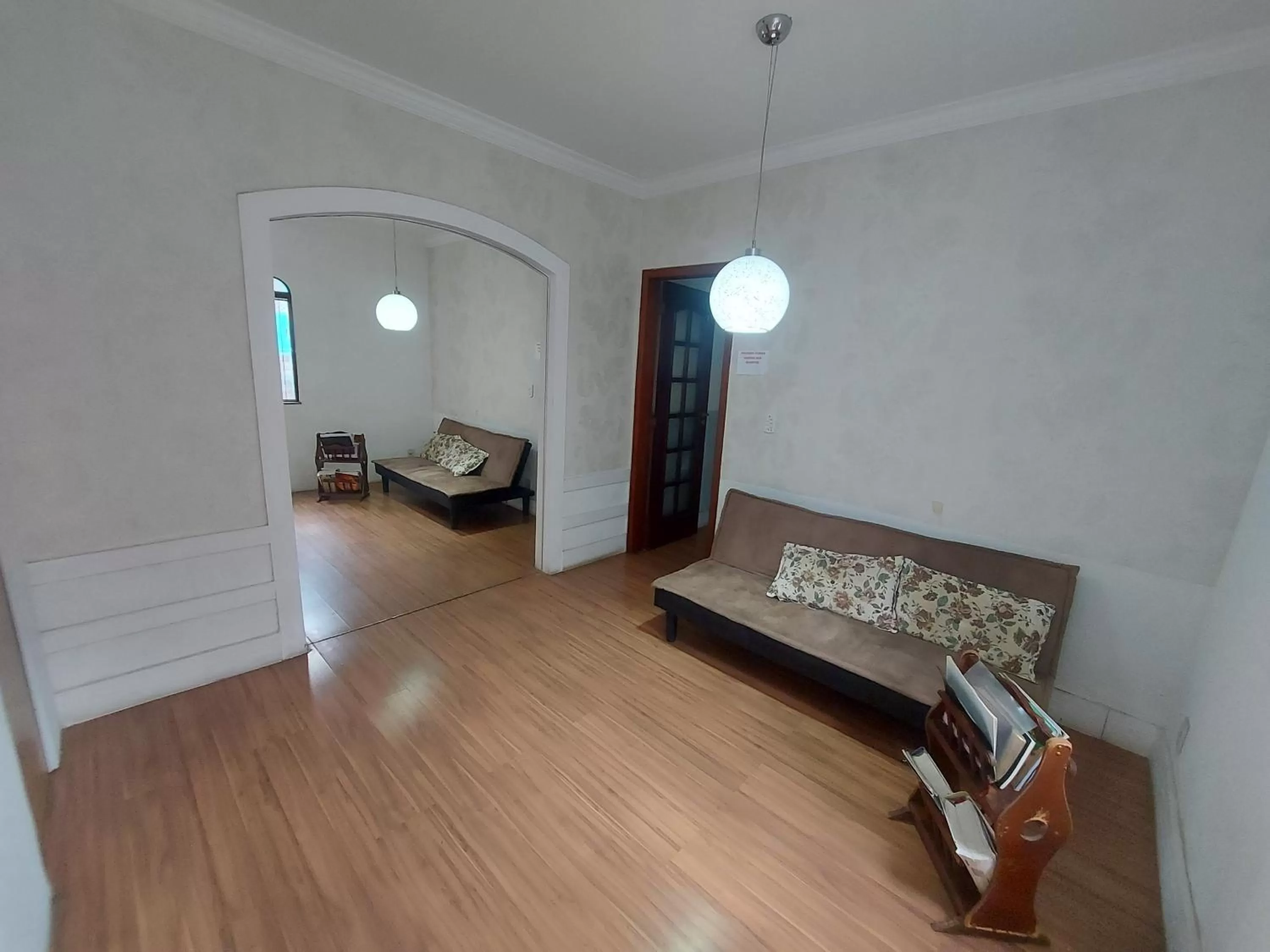 Seating area in Pousada Casa Familia