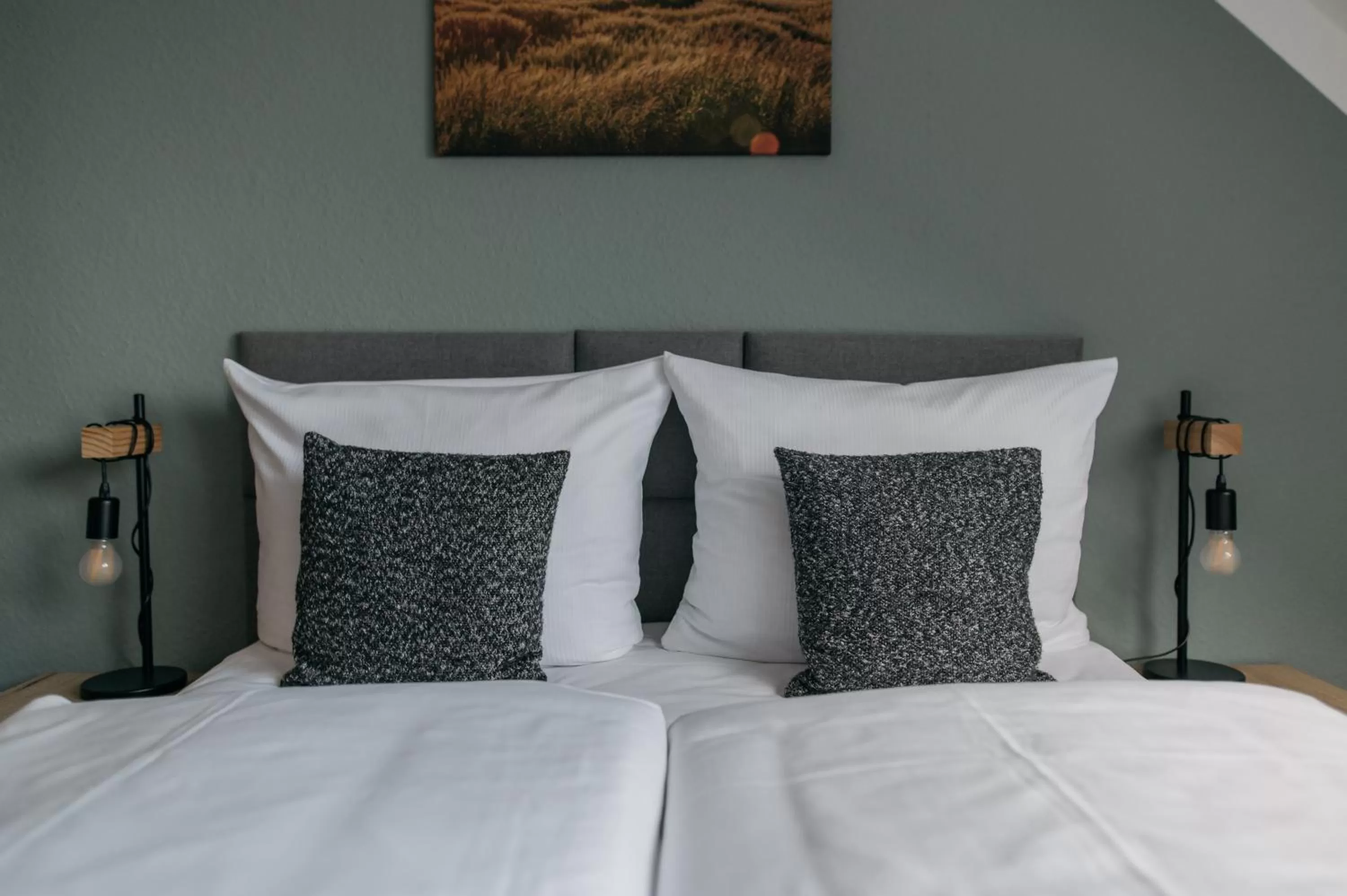 Photo of the whole room, Bed in Schlei Hotel