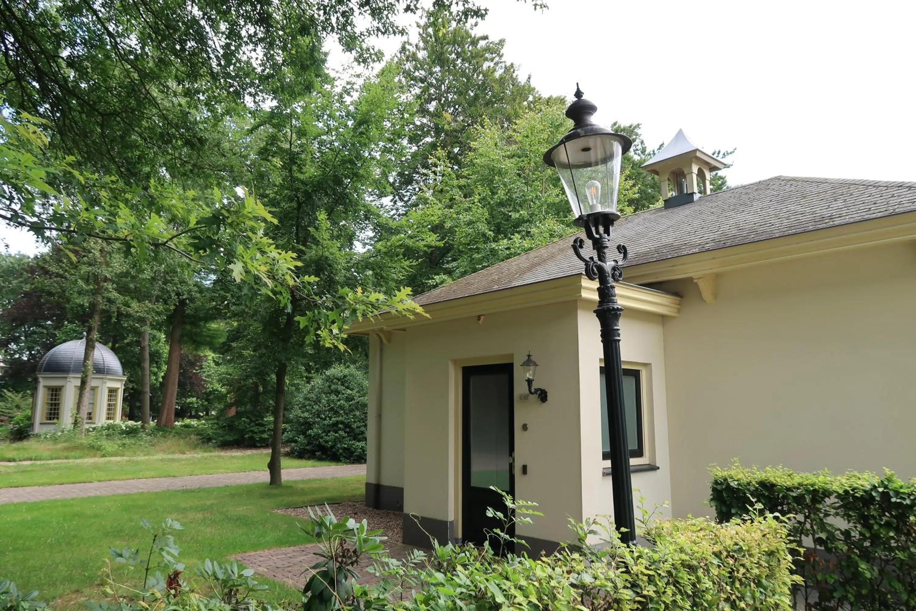 Garden in Kasteel De Vanenburg