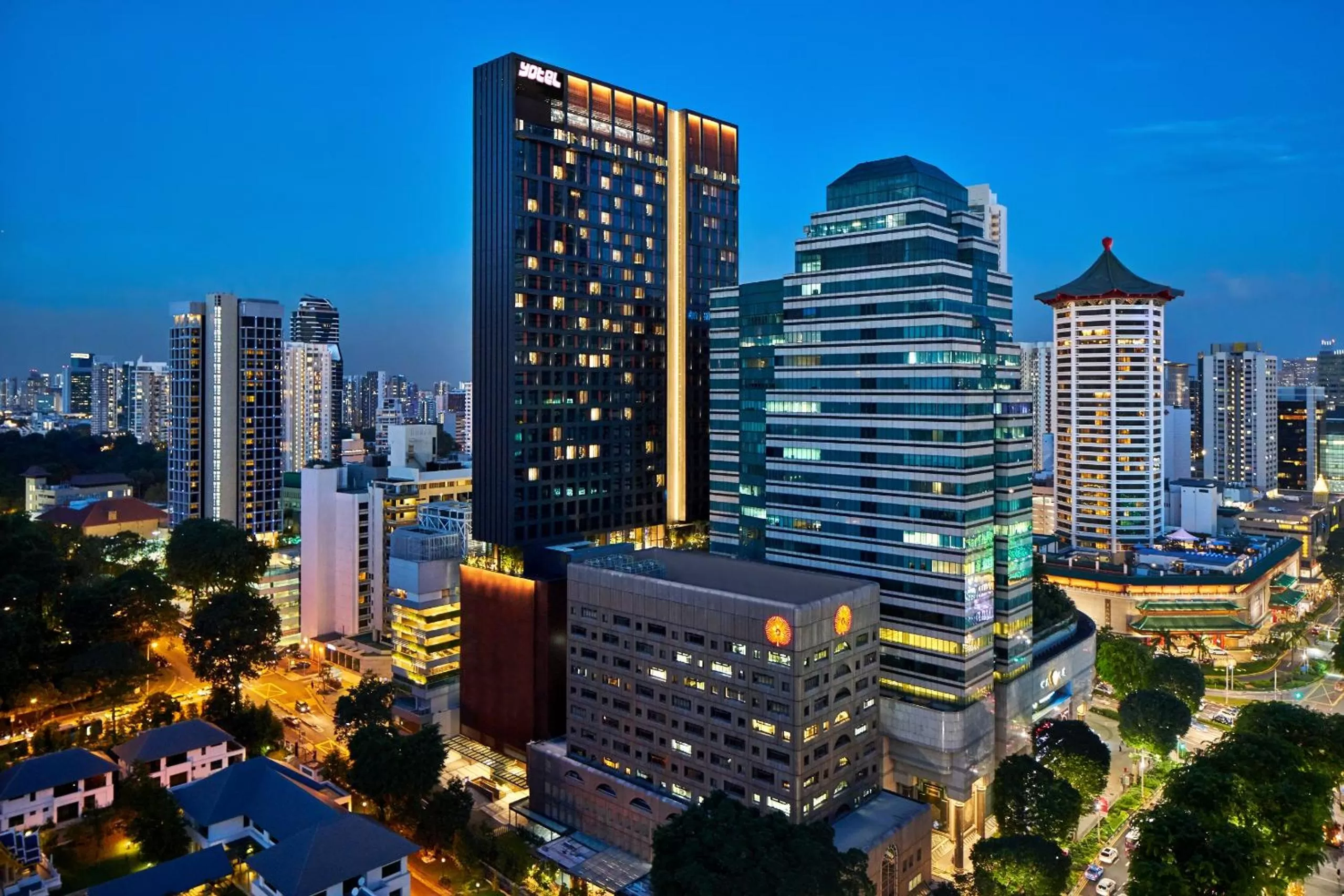 Property building in YOTEL Singapore Orchard Road