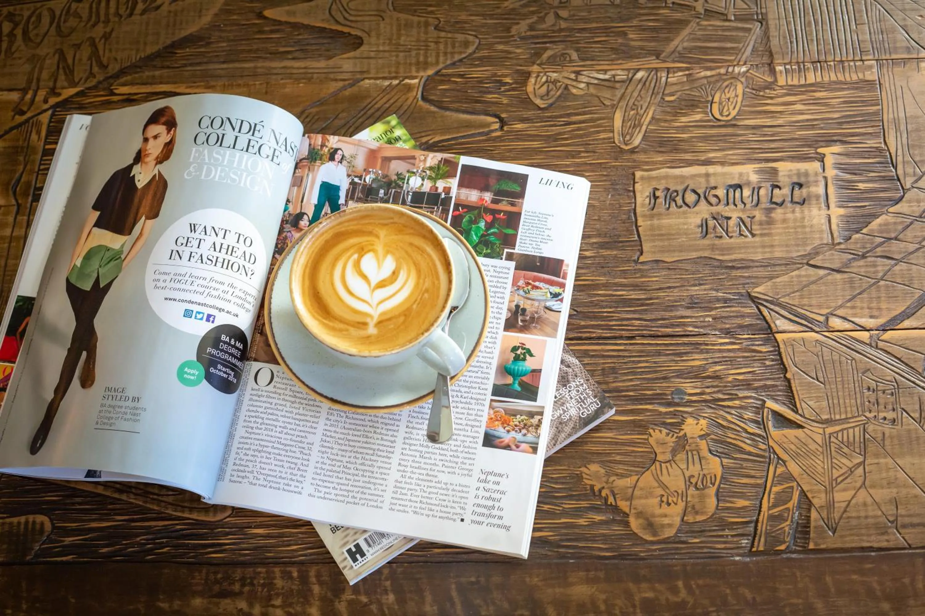 Non alcoholic drinks in The Frogmill Hotel