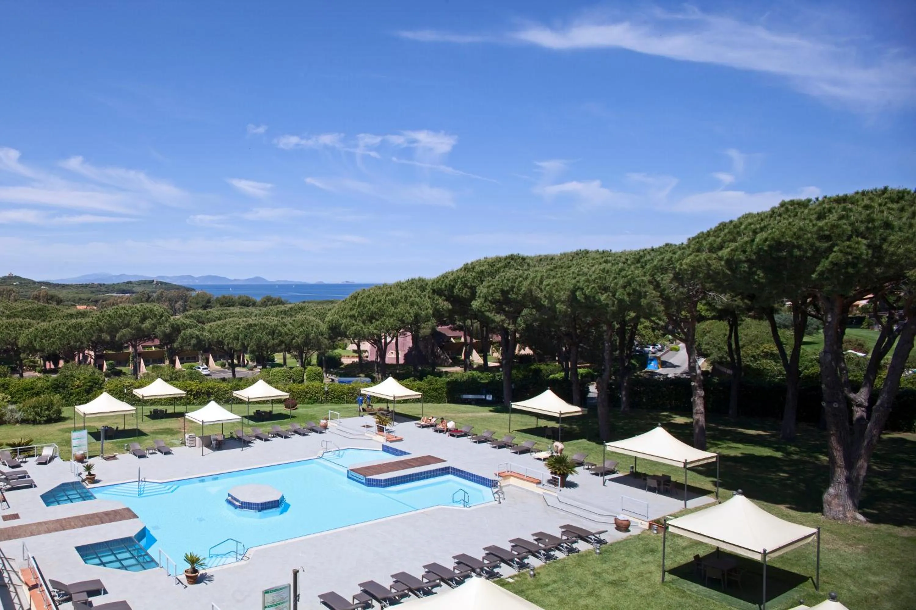 Property building in Golf Hotel Punta Ala