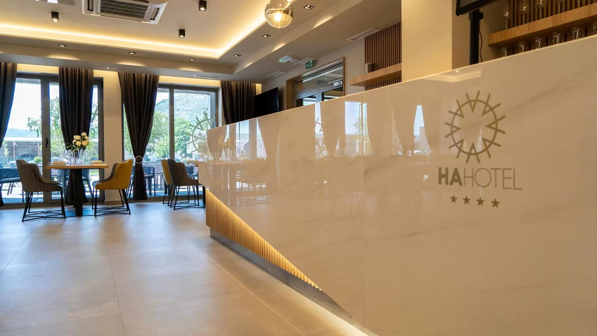 Restaurant/places to eat in HA Hotel Mostar