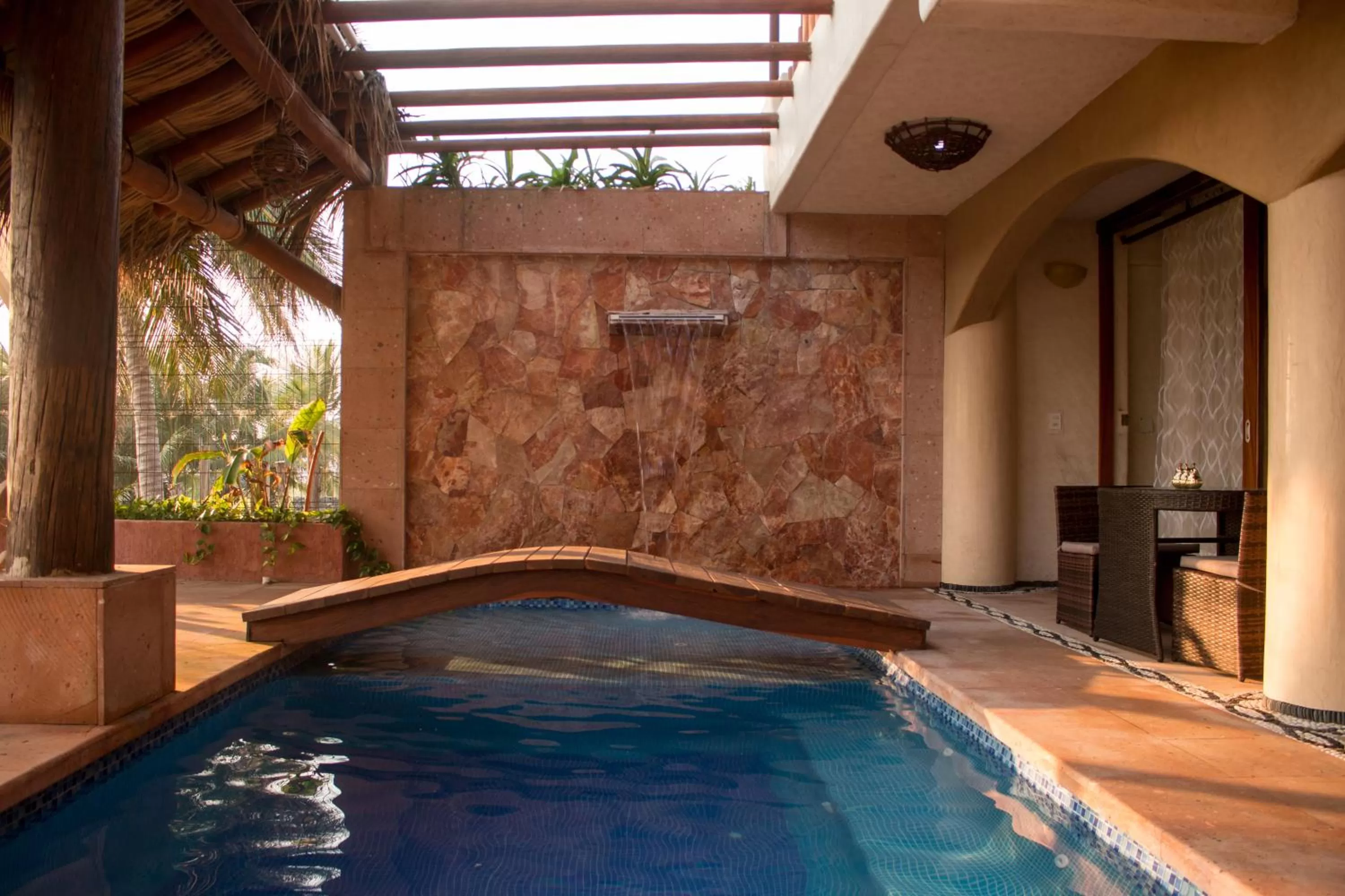 Swimming pool in Hotel Villas Punta Blanca