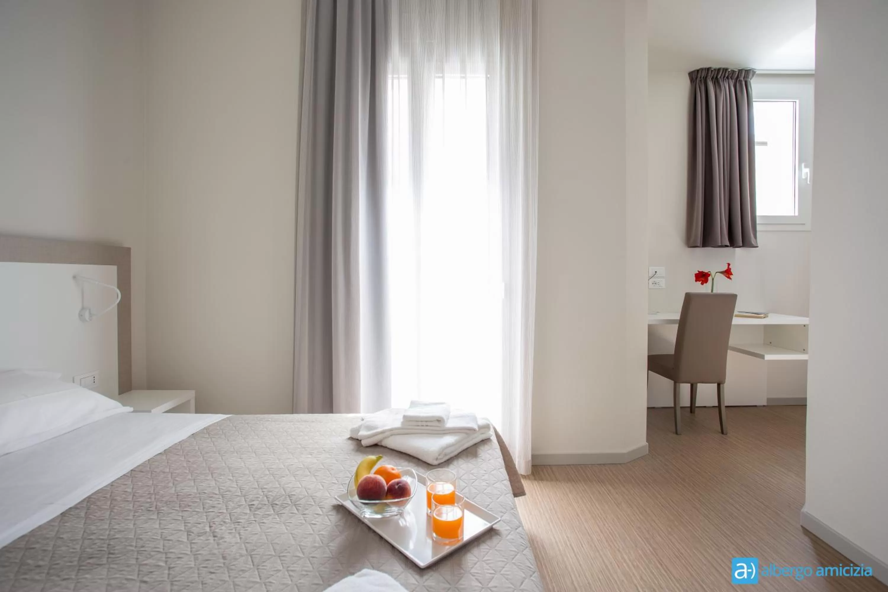 Photo of the whole room, Bed in Hotel Amicizia