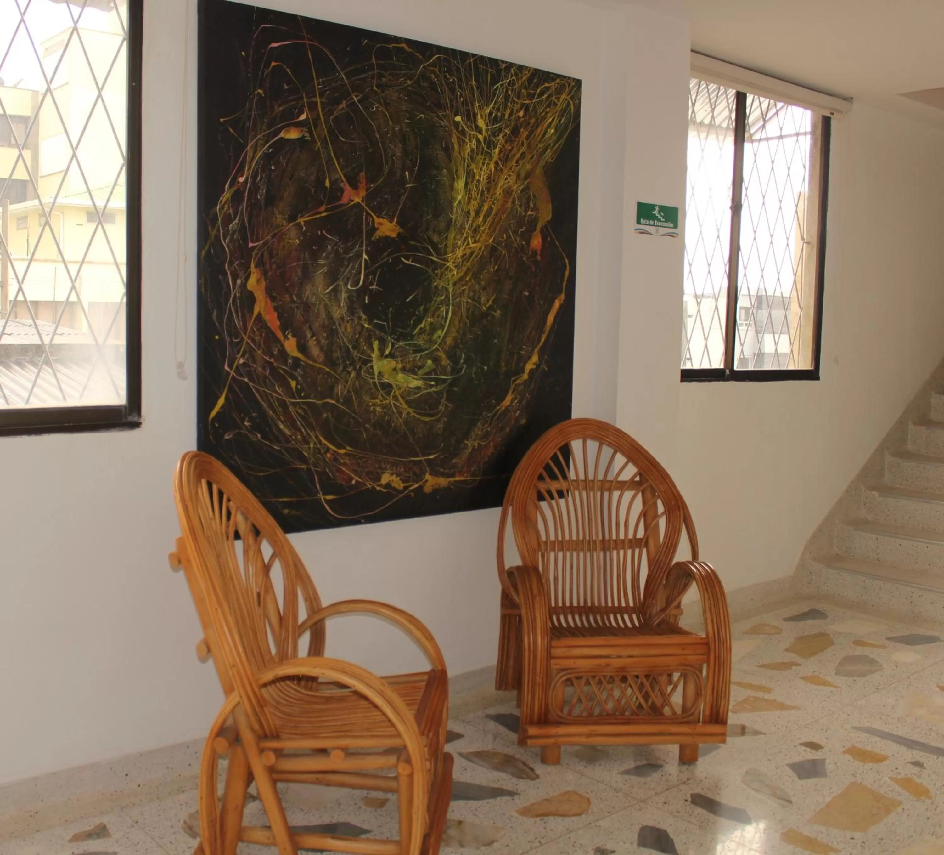 Living room in Hotel Iraka Zenu