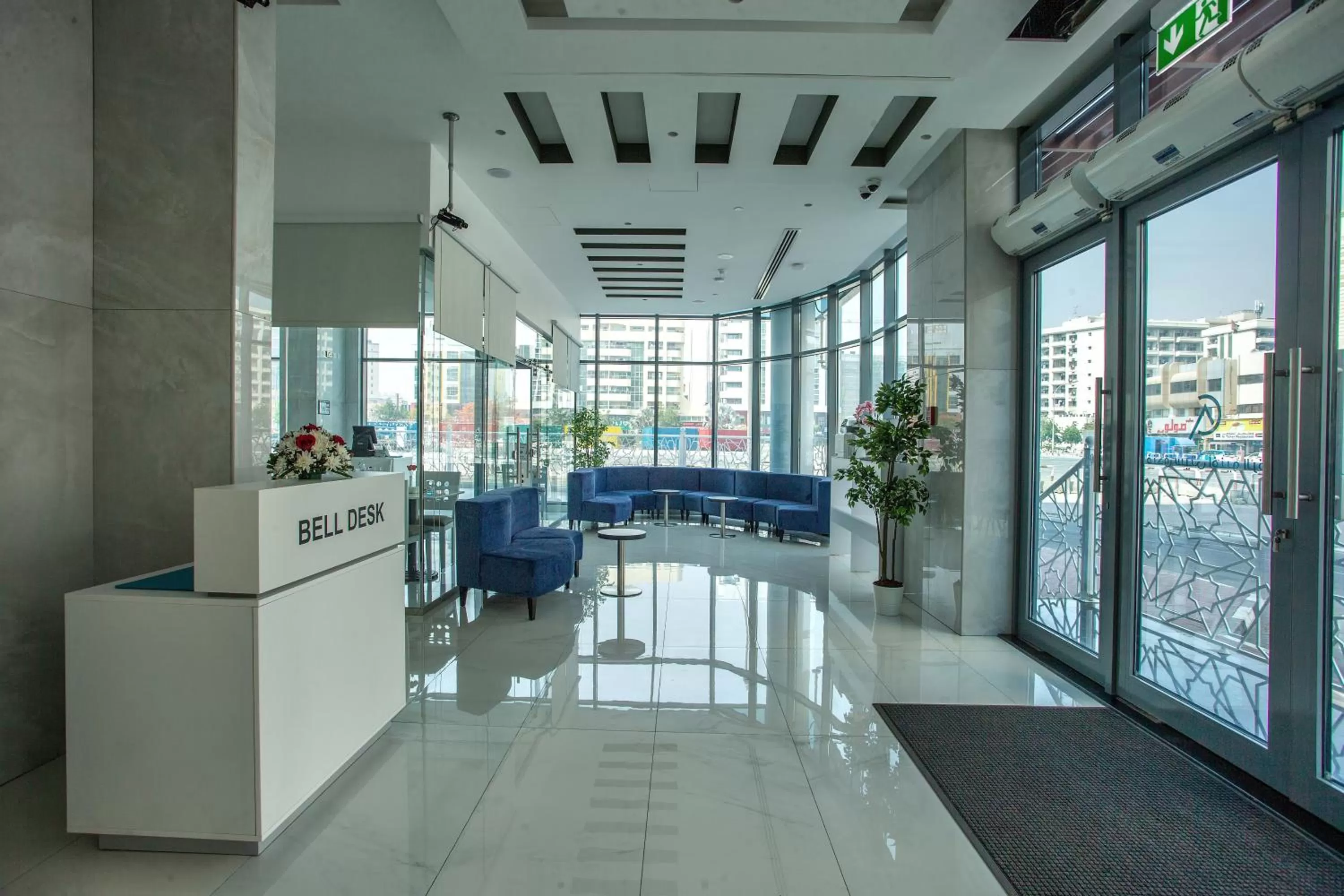 Lobby or reception in City Avenue Al Reqqa Hotel