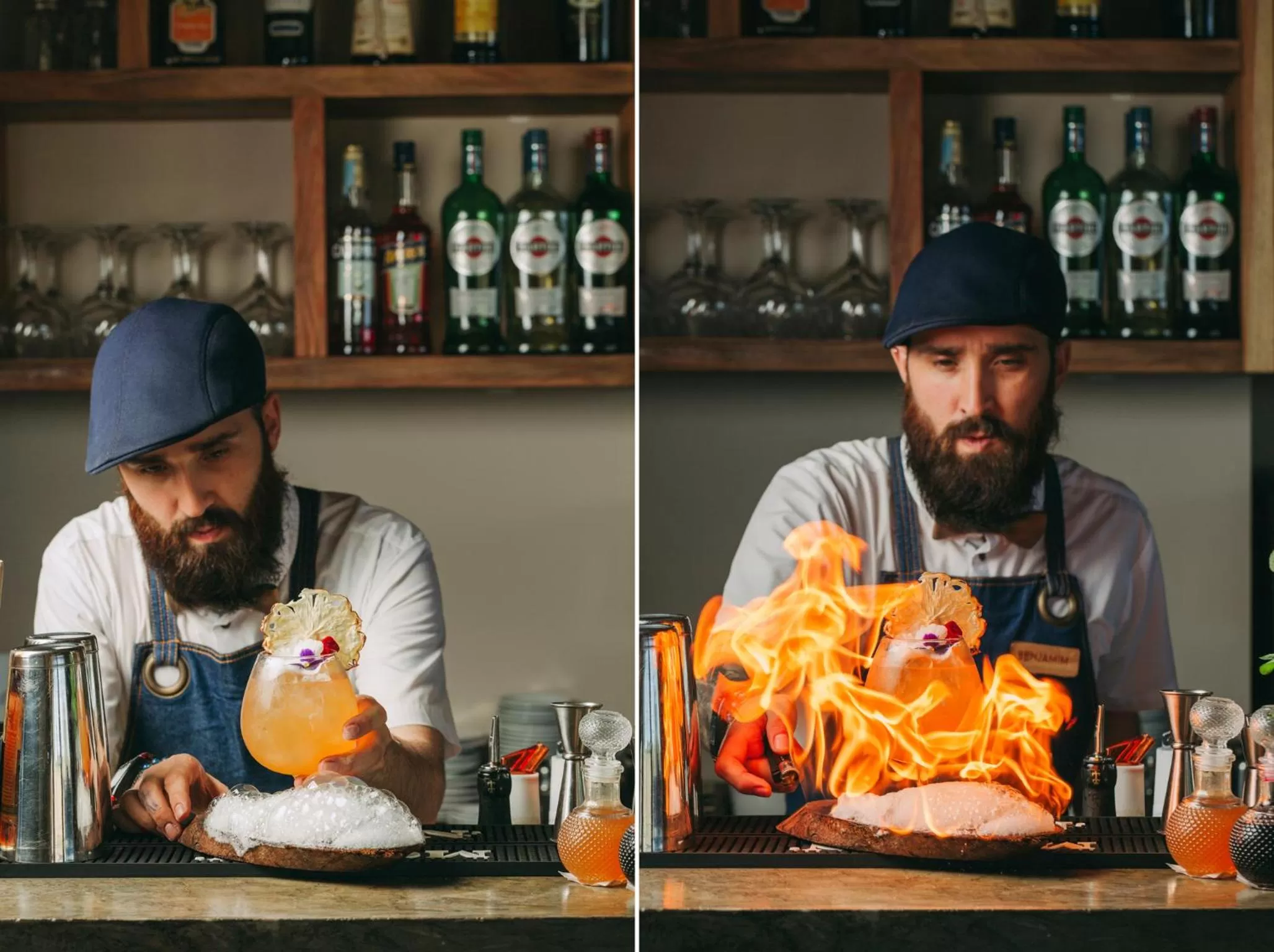 Alcoholic drinks in Santa Barbara Eco-Beach Resort