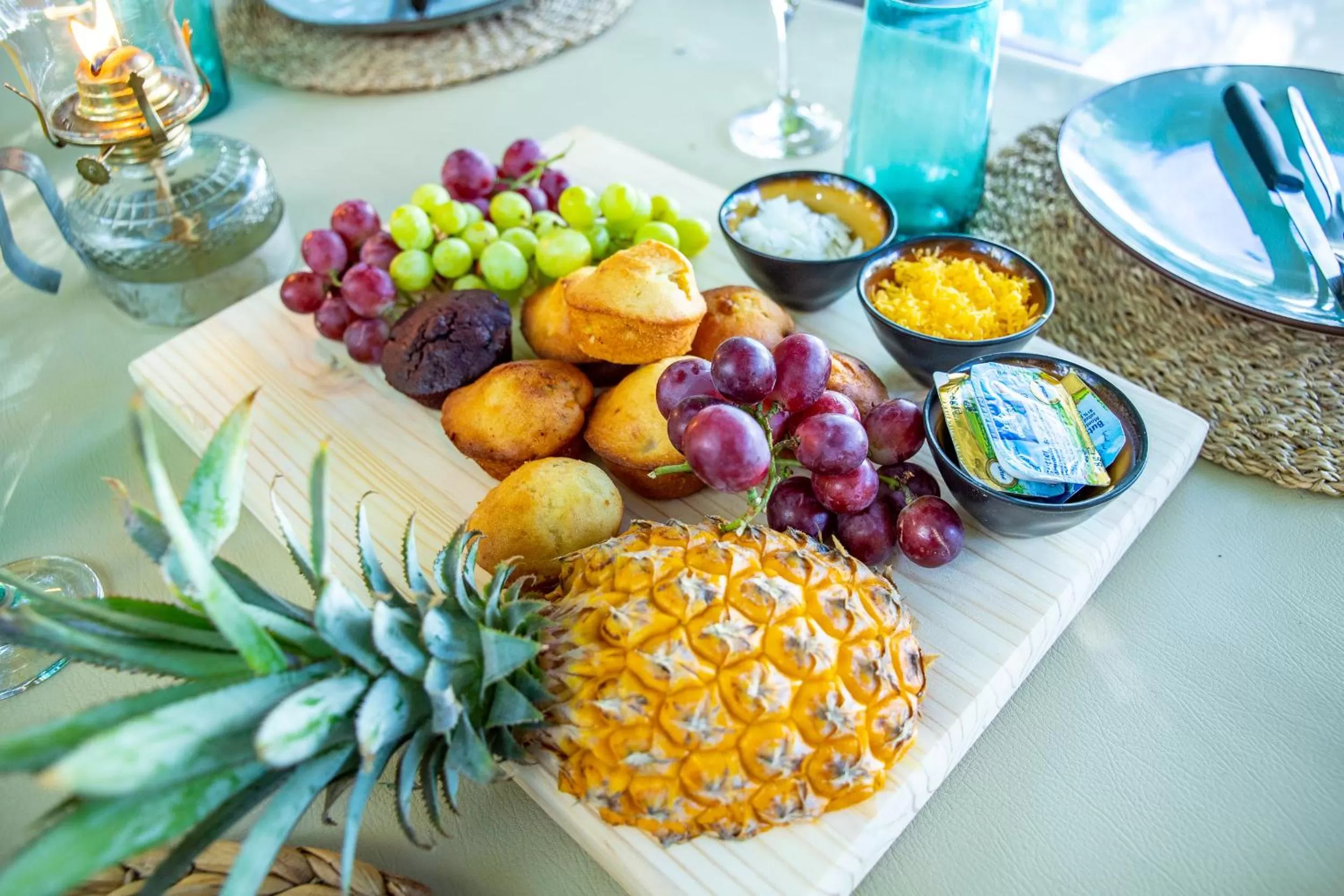 Food and drinks in Out of Africa Town Lodge