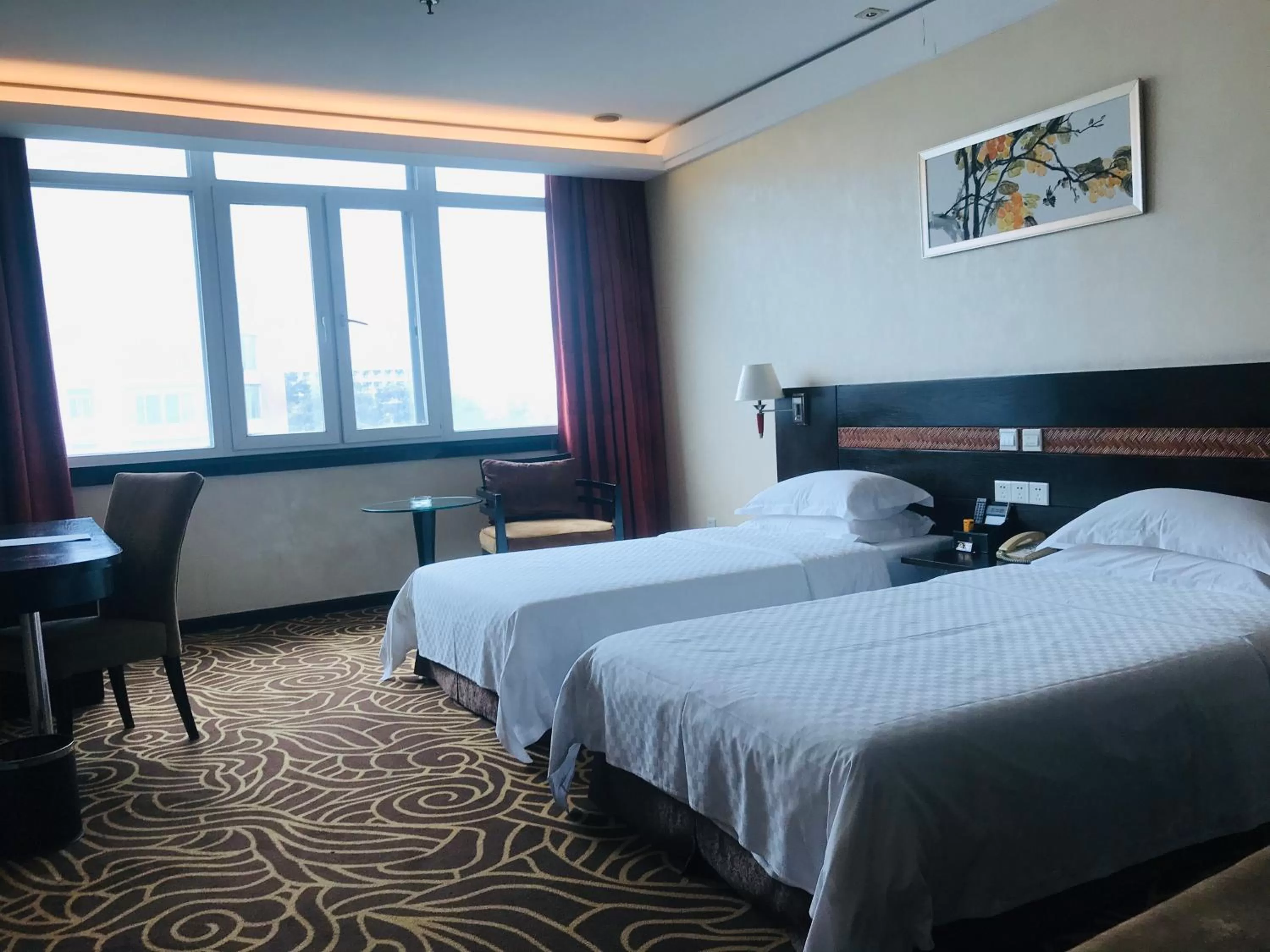 People, Bed in Hua Shi Hotel