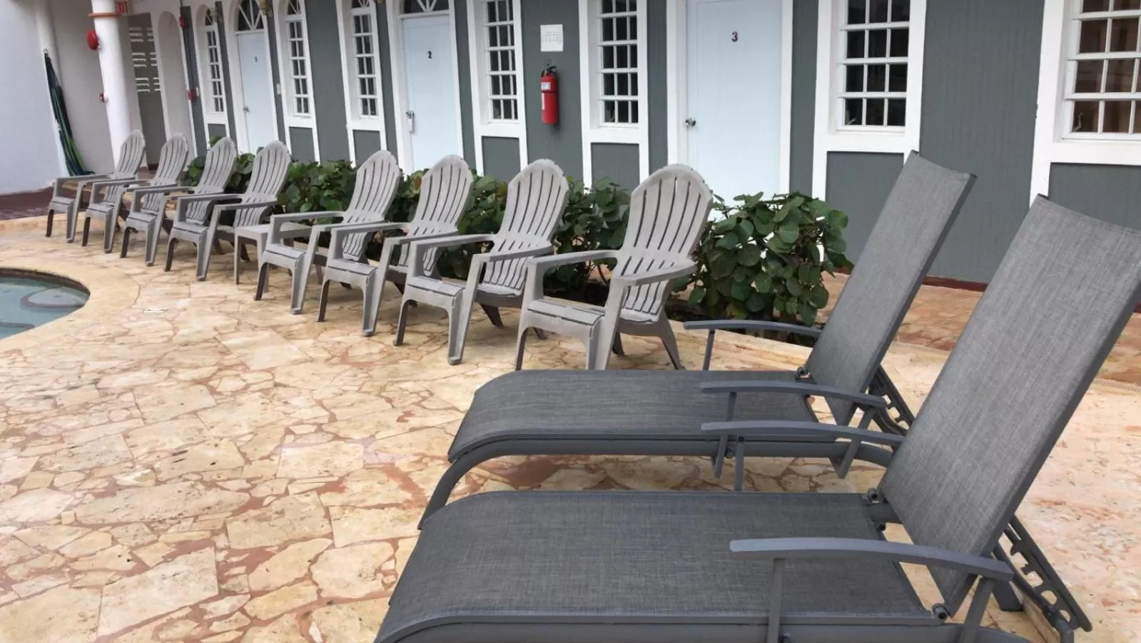 Seating area in The Village Inn